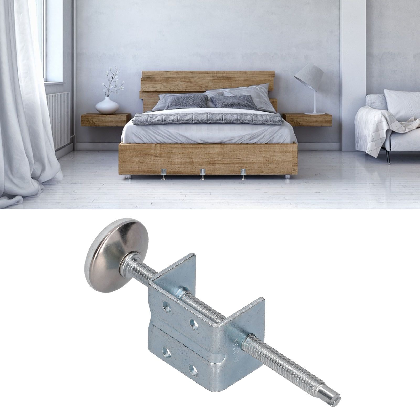 Adjustable Furniture Foot Legs Leveler Leveling Feet with Screw for Bed view 11