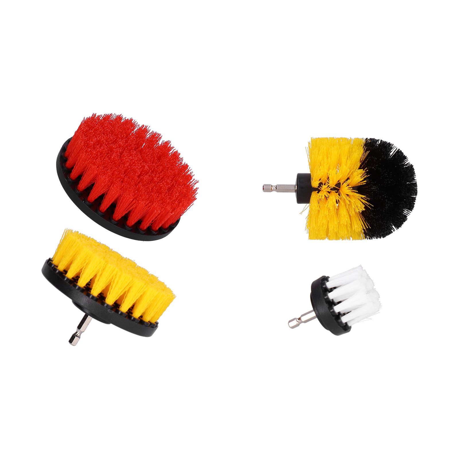 4PCS Drill Brush Attachment Kit Drill Brush Power Scrubber for Cleaning Wall view 6