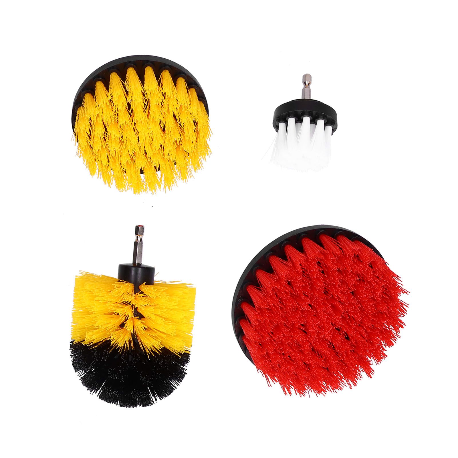 4PCS Drill Brush Attachment Kit Drill Brush Power Scrubber for Cleaning Wall view 9