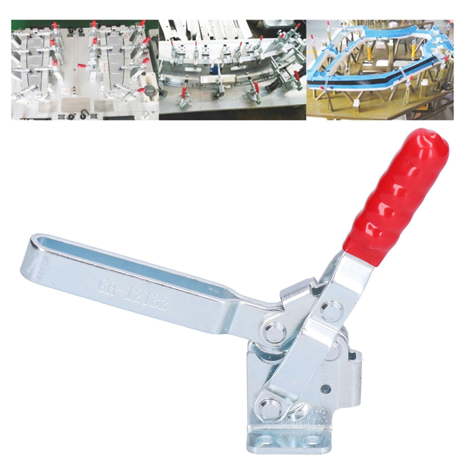 GH12132 QuickRelease Toggle Clamp Welding Clamp Fixture Hand Tools 227kg view 12