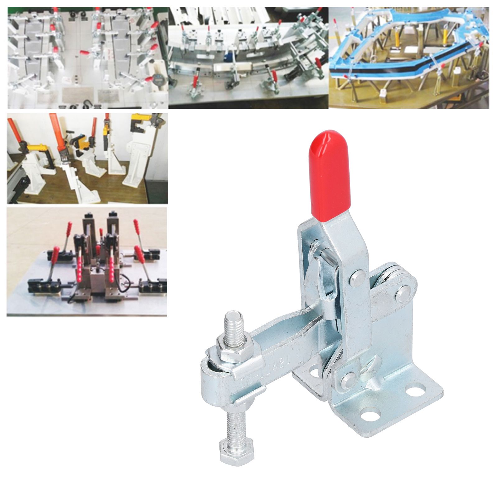 GH-11421 Toggle Clamp Hand Vertical Clamp Welding Fixing Fixture Quick Release view 12