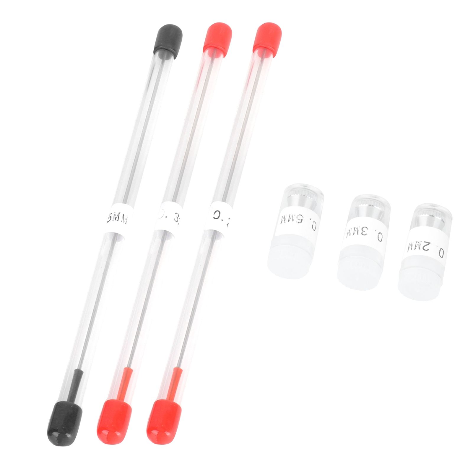 0.2/0.3/0.5mm Airbrush Nozzle Airbrush Needle Nozzle Cap Replacement Parts for view 3
