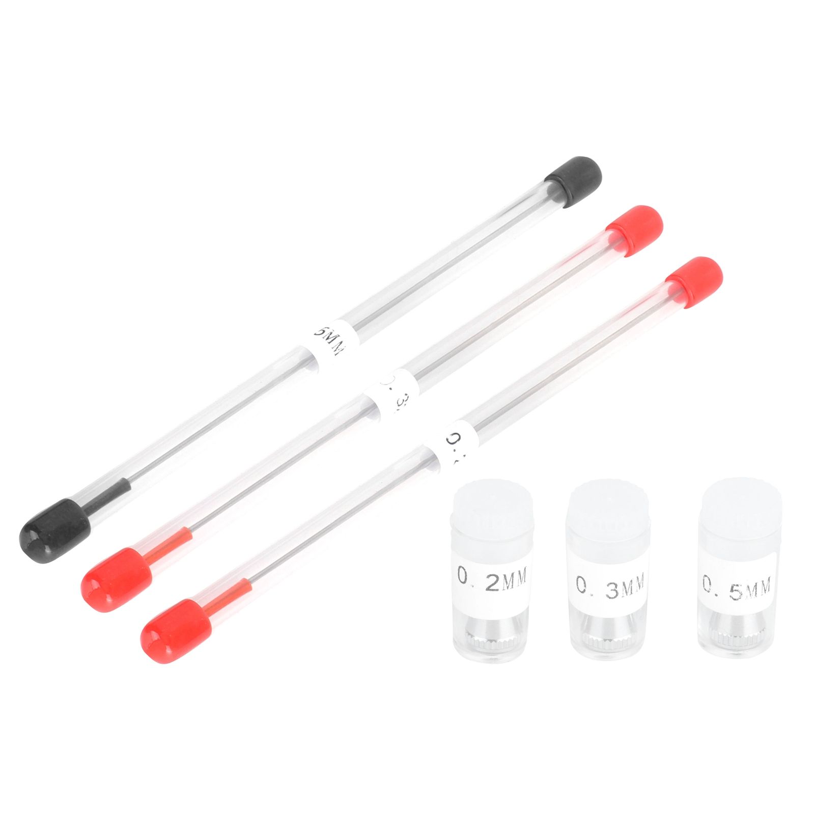 0.2/0.3/0.5mm Airbrush Nozzle Airbrush Needle Nozzle Cap Replacement Parts for view 7