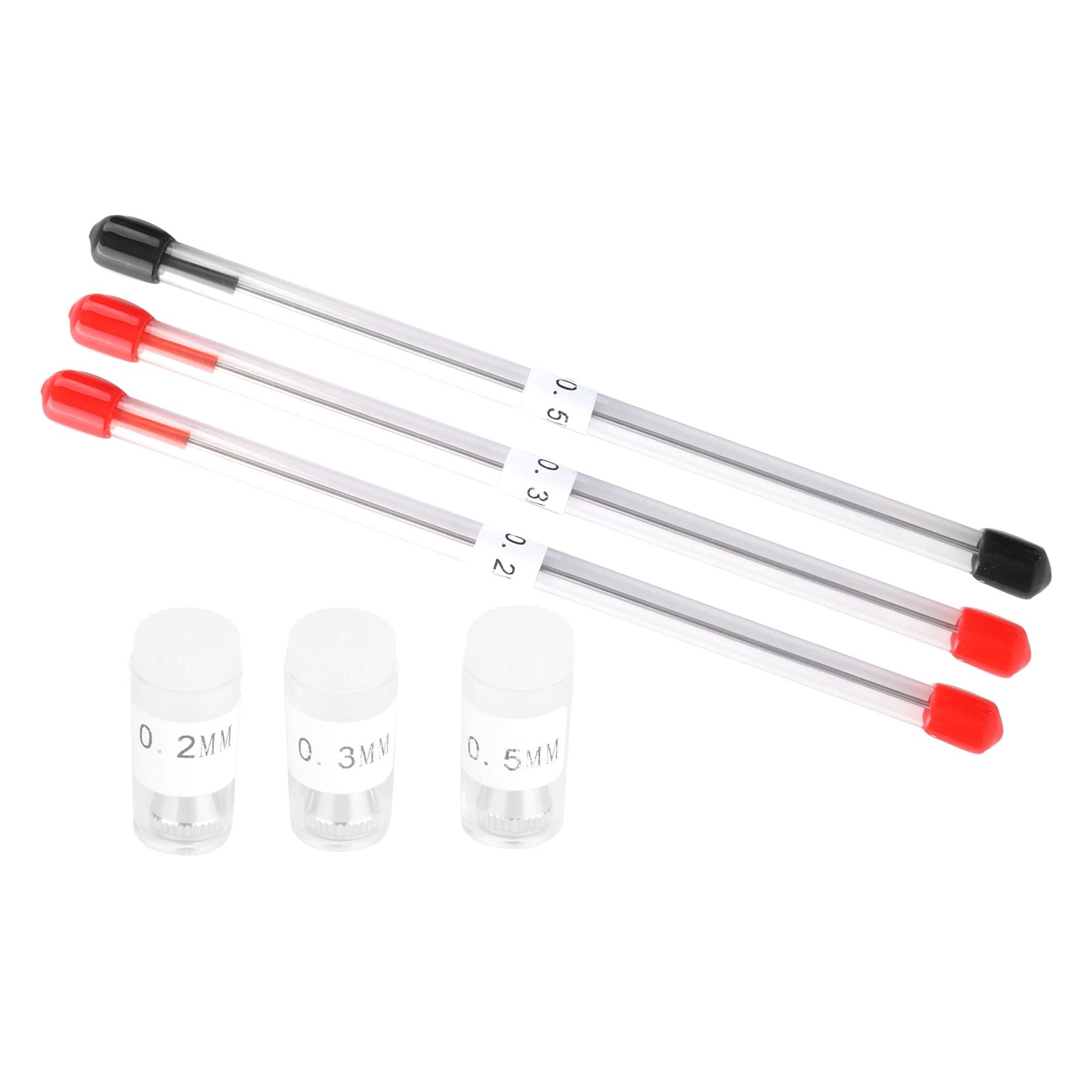 0.2/0.3/0.5mm Airbrush Nozzle Airbrush Needle Nozzle Cap Replacement Parts for view 8
