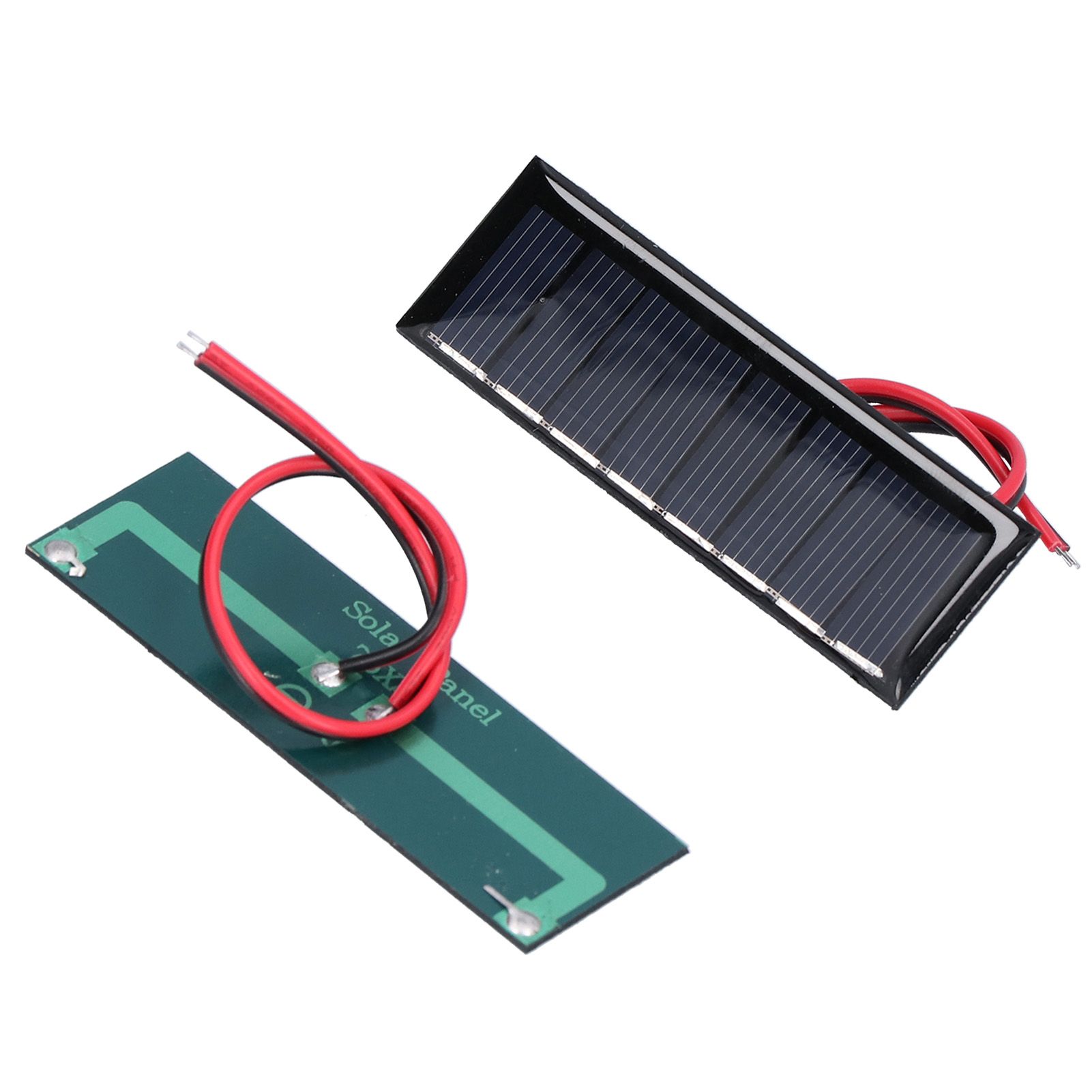 2Pcs 0.2W 4V Solar Panel with Electronic Wire Polysilicon Solar Board for view 3