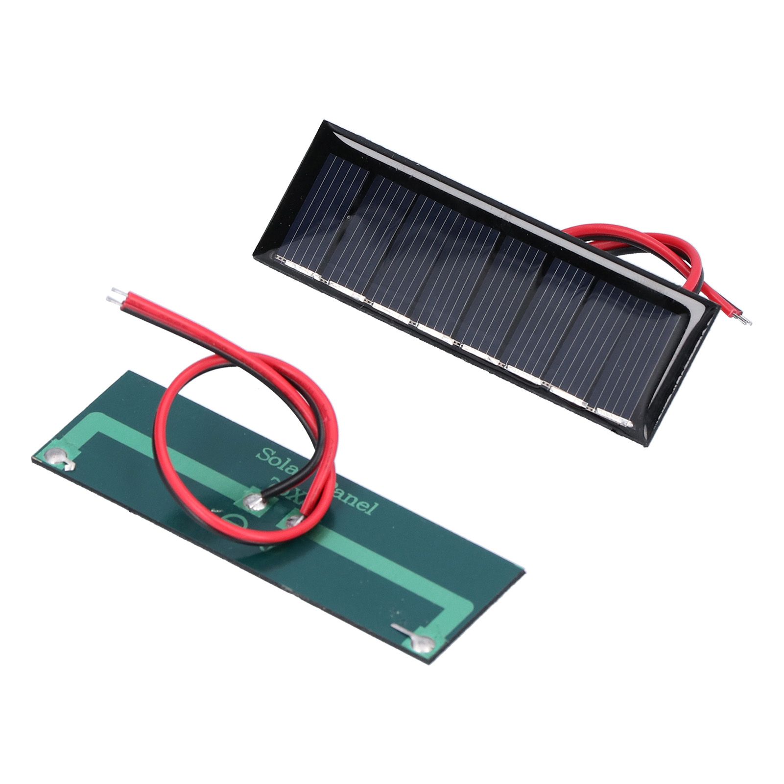 2Pcs 0.2W 4V Solar Panel with Electronic Wire Polysilicon Solar Board for view 4