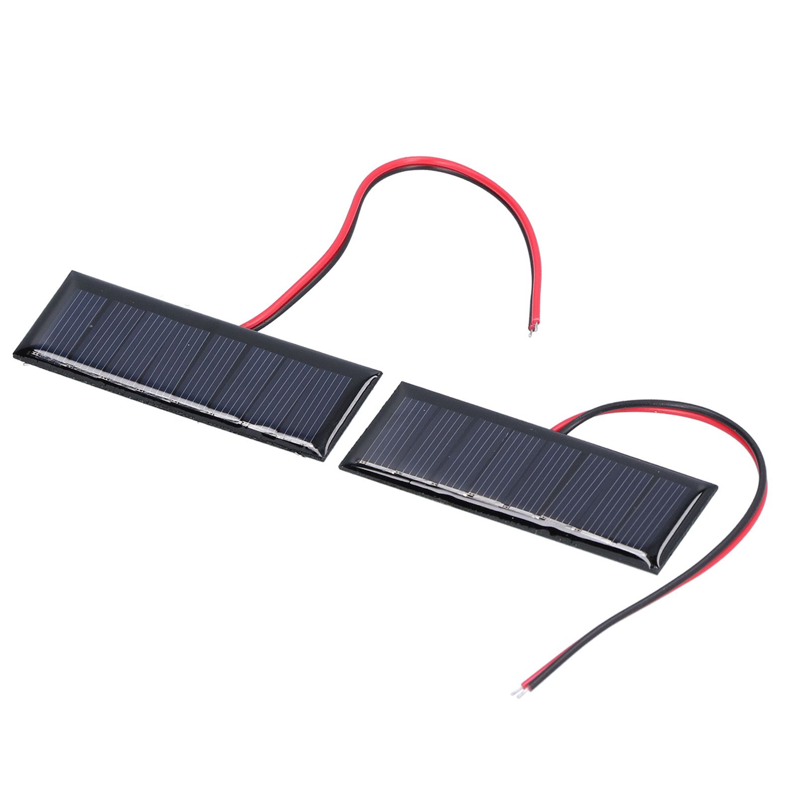 2Pcs 0.2W 4V Solar Panel with Electronic Wire Polysilicon Solar Board for view 5