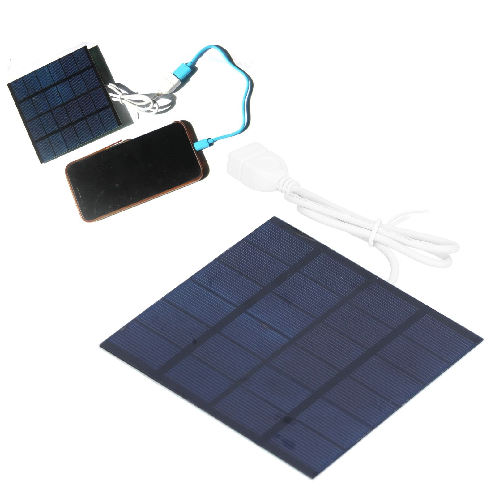 1.5W 6V Solar Panel DIY Solar Charger for Scientific Project Electronic view 12