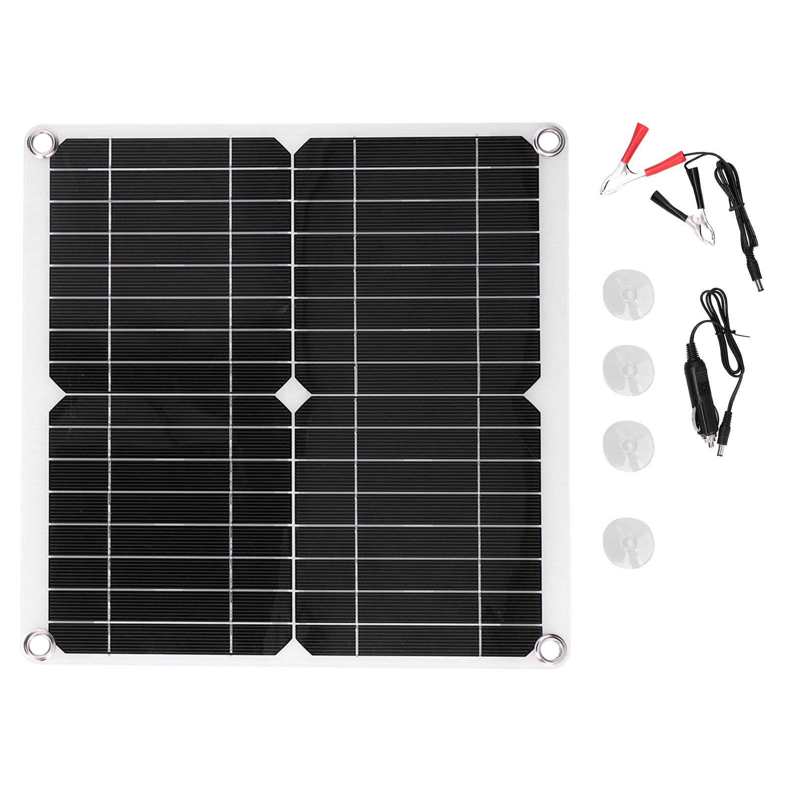 40W 18V Flexible Solar Panel Kit Monocrystalline Silicon Solar Charger Module view 2