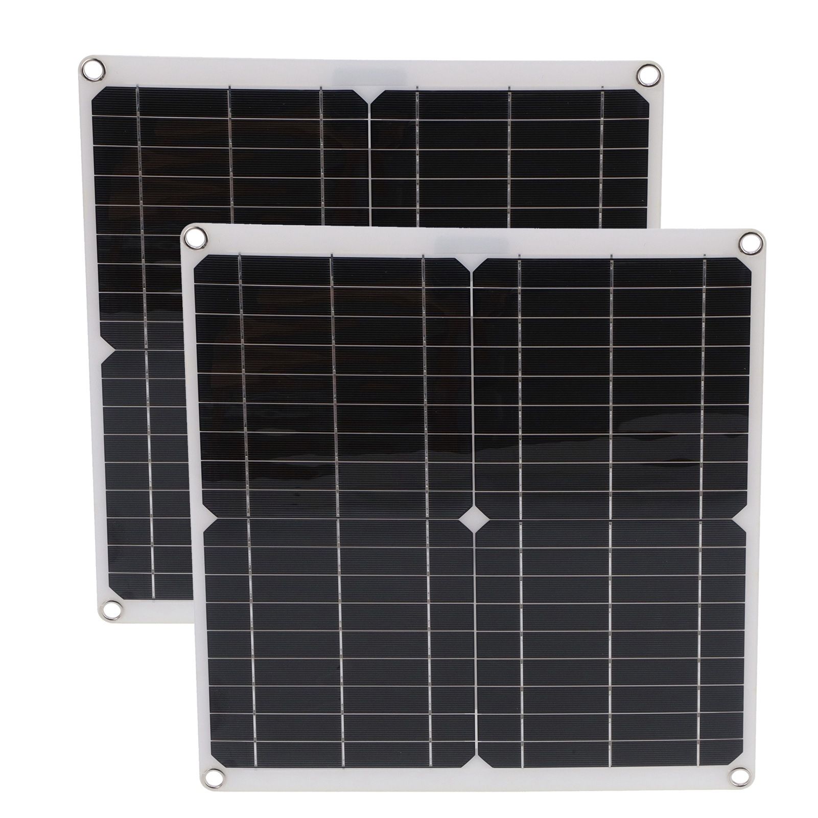 2Pcs 25W Solar Powered Panel 20V 40A Solar Charge Controller Photovoltaic view 3