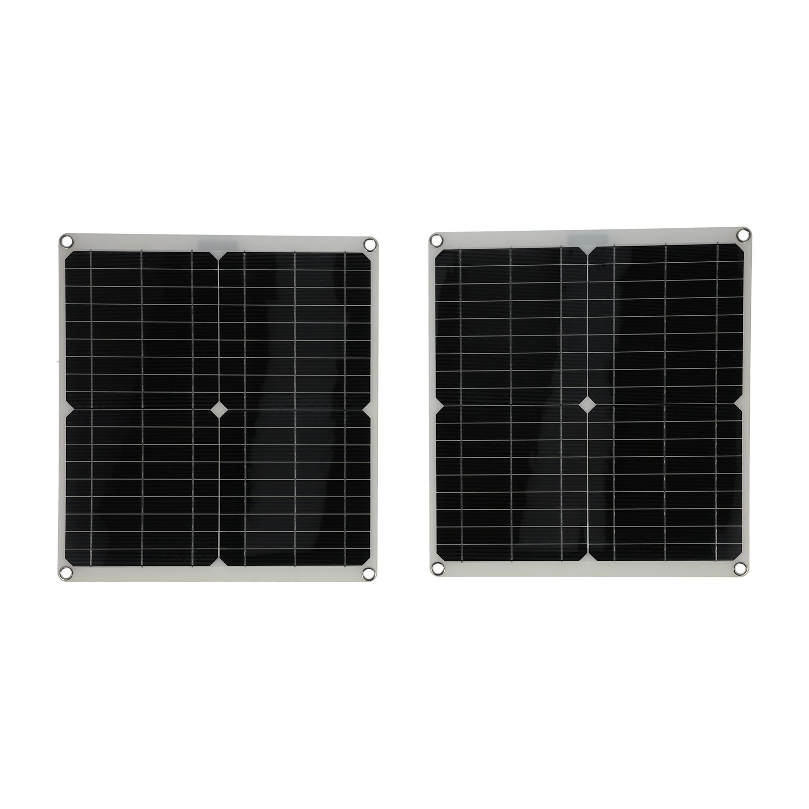 2Pcs Portable 25W Solar Panel Board 20V 60A Solar Charge Controller for view 4