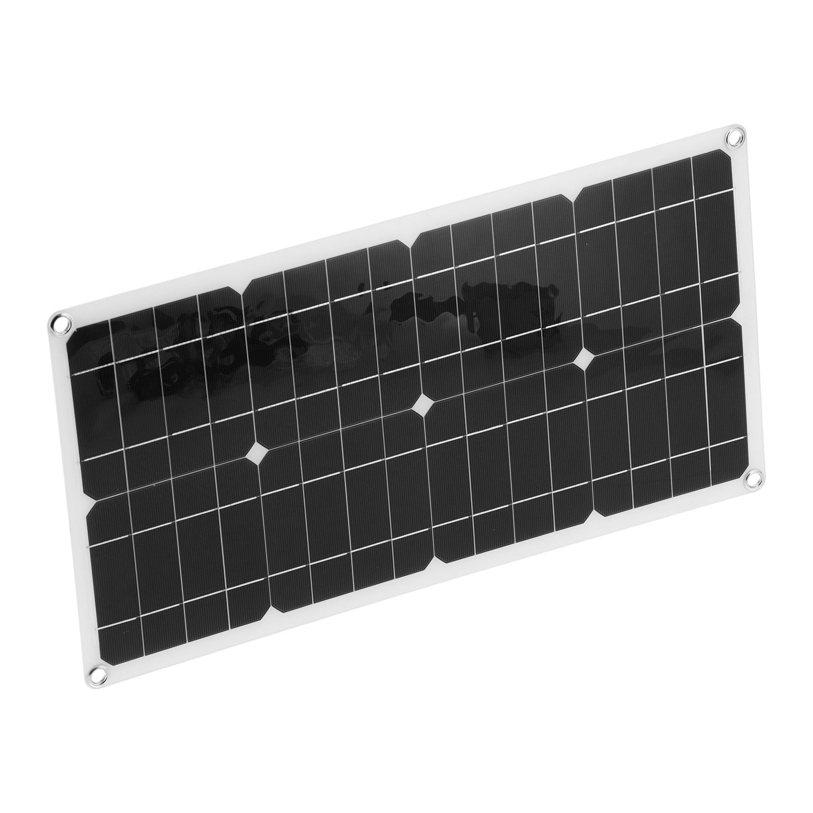 40W Polycrystalline Silicon Solar Panel Flexible Solar Panel Charger Dual USB — image 1