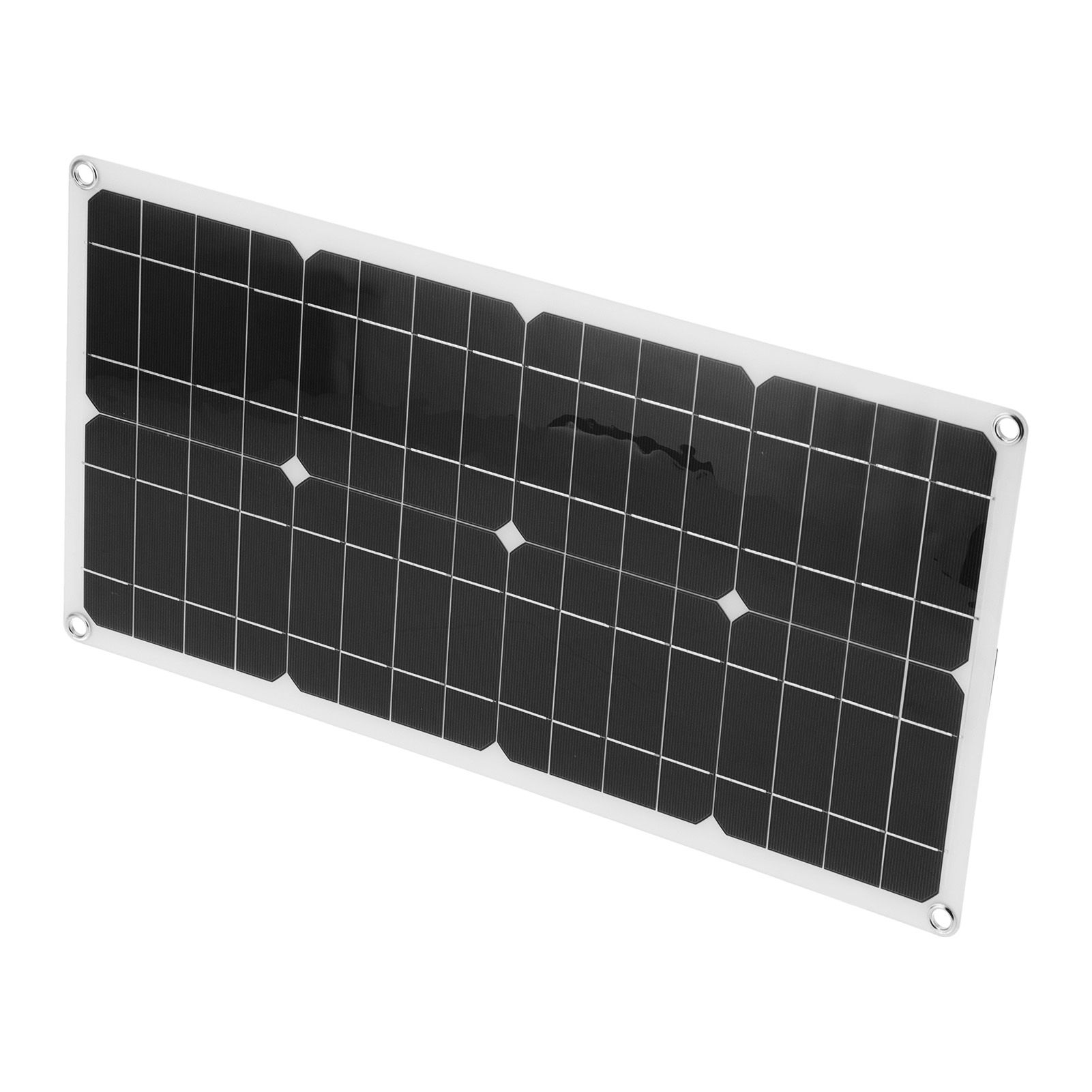 40W Polycrystalline Silicon Solar Panel Flexible Solar Panel Charger Dual USB view 4