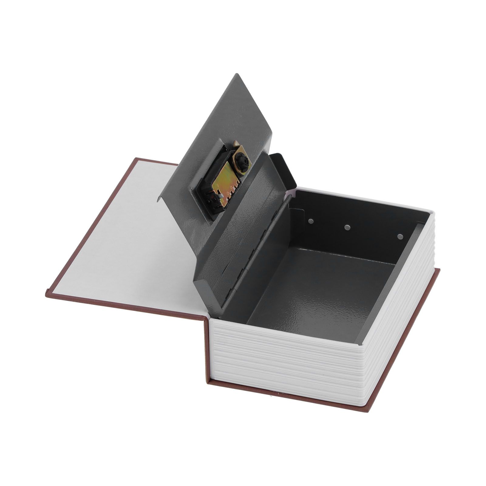 Safe Box Simulation Mini Book Dictionary Password Gift Cash Save Money Storage view 9