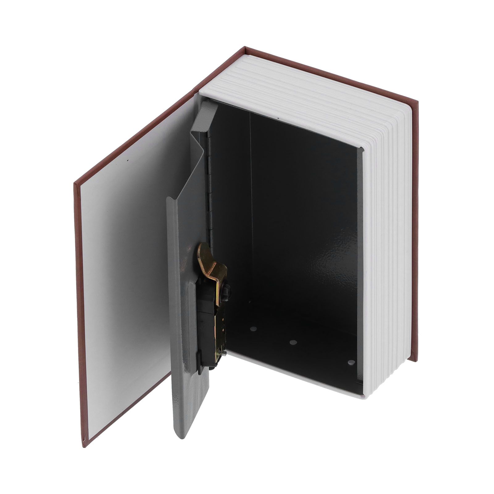 Safe Box Simulation Mini Book Dictionary Password Gift Cash Save Money Storage view 10