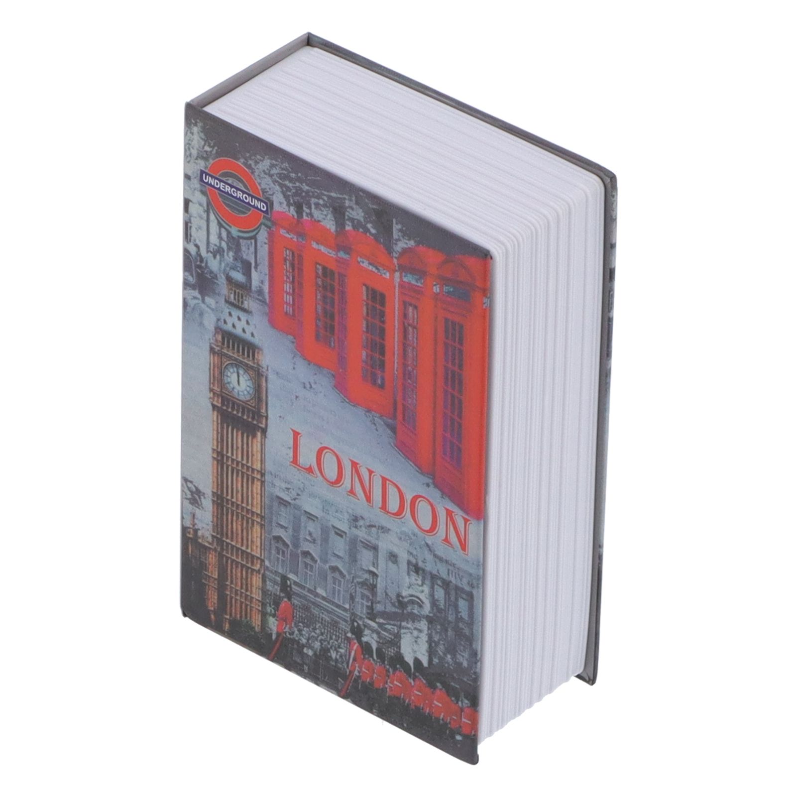 Innovative Book Safe Box Portable Simulation Book Shaped Safety Storage Box view 3