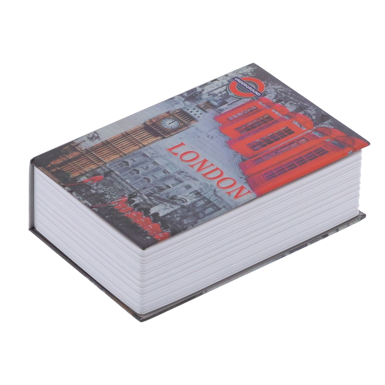 Innovative Book Safe Box Portable Simulation Book Shaped Safety Storage Box view 5