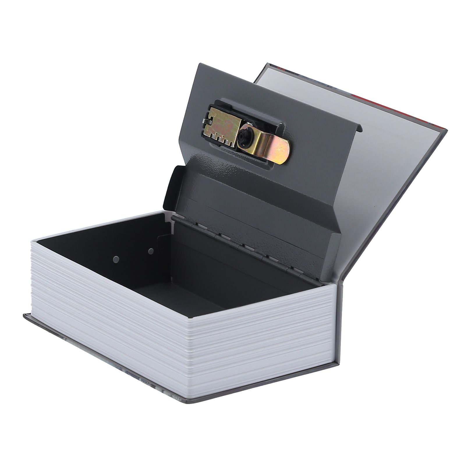 Innovative Book Safe Box Portable Simulation Book Shaped Safety Storage Box view 7