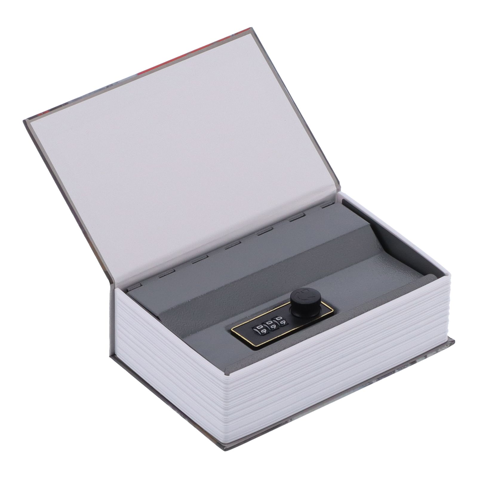 Innovative Book Safe Box Portable Simulation Book Shaped Safety Storage Box view 8