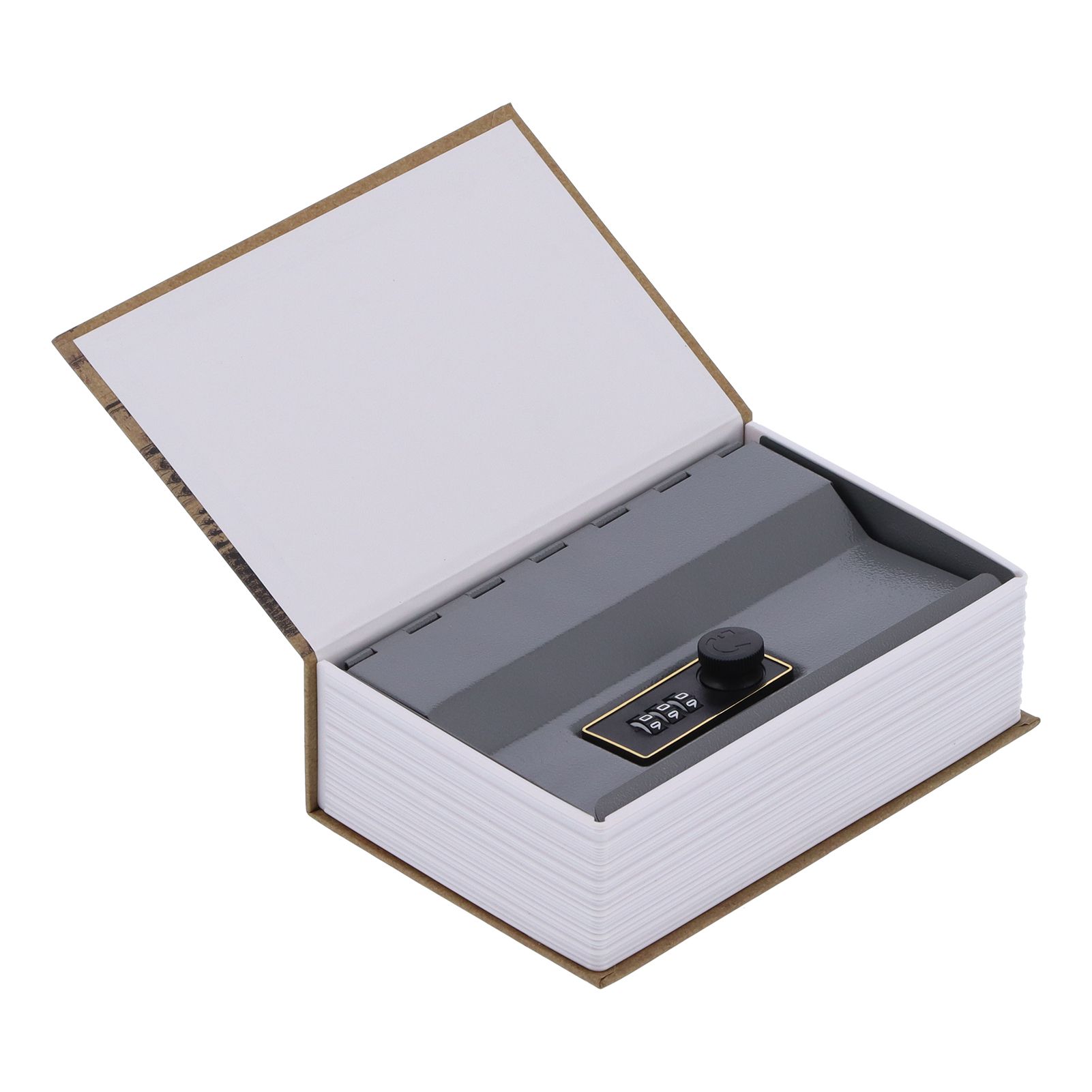 Mini Box Safe Box Simulation Book Shaped Money Storage Box for Storage view 9
