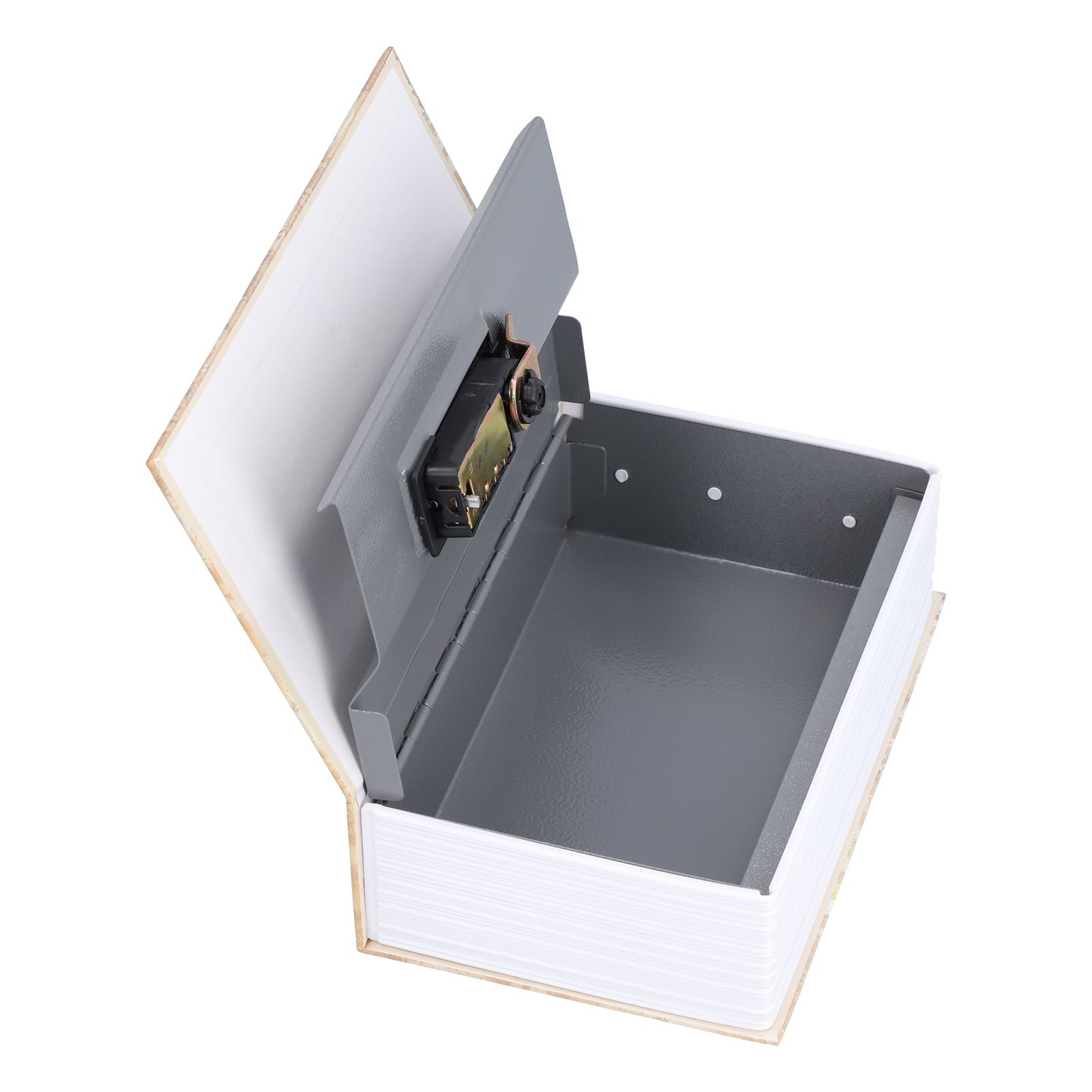 Innovative Mini Book Safe Stainless Steel Simulation Dictionary Safe Case for view 8