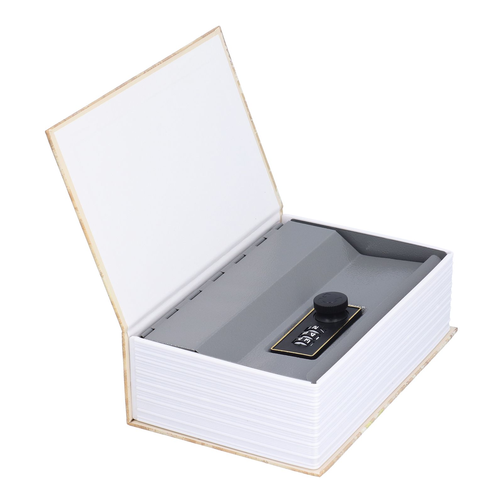 Innovative Mini Book Safe Stainless Steel Simulation Dictionary Safe Case for view 9