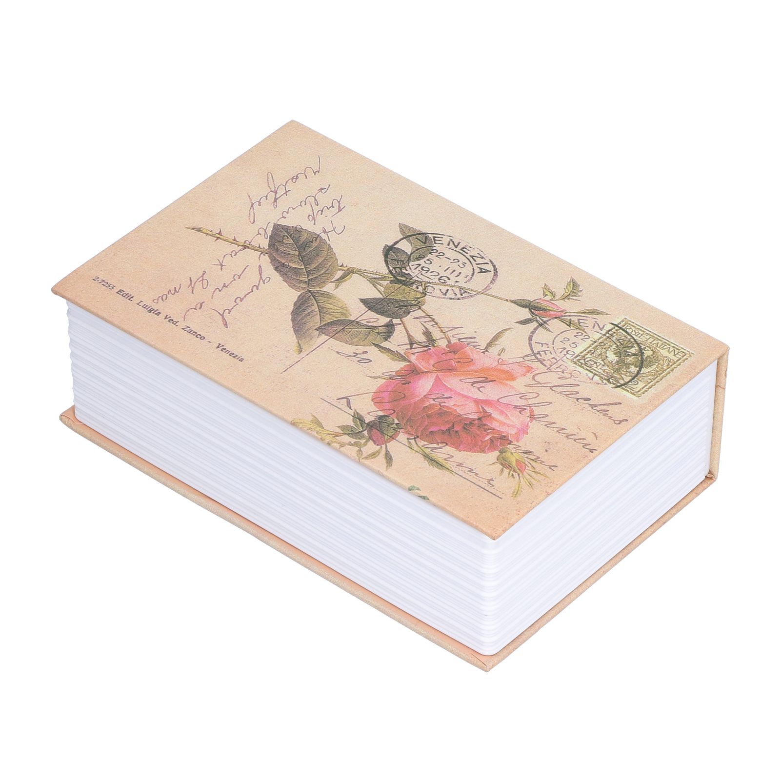 Mini Money Box with Stianless Steel Liner Simulation Book Shaped Safe Case Box view 3