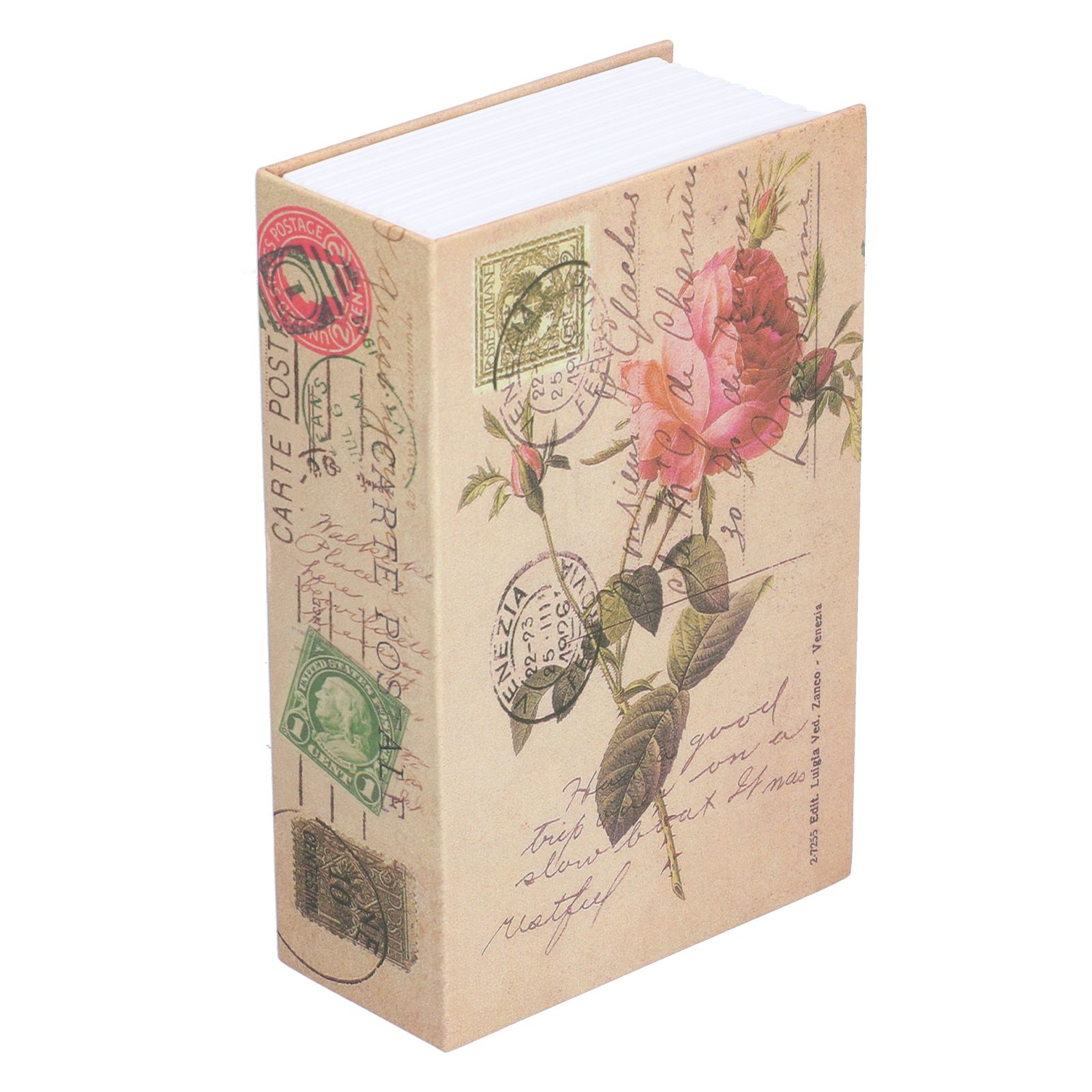 Mini Money Box with Stianless Steel Liner Simulation Book Shaped Safe Case Box view 6
