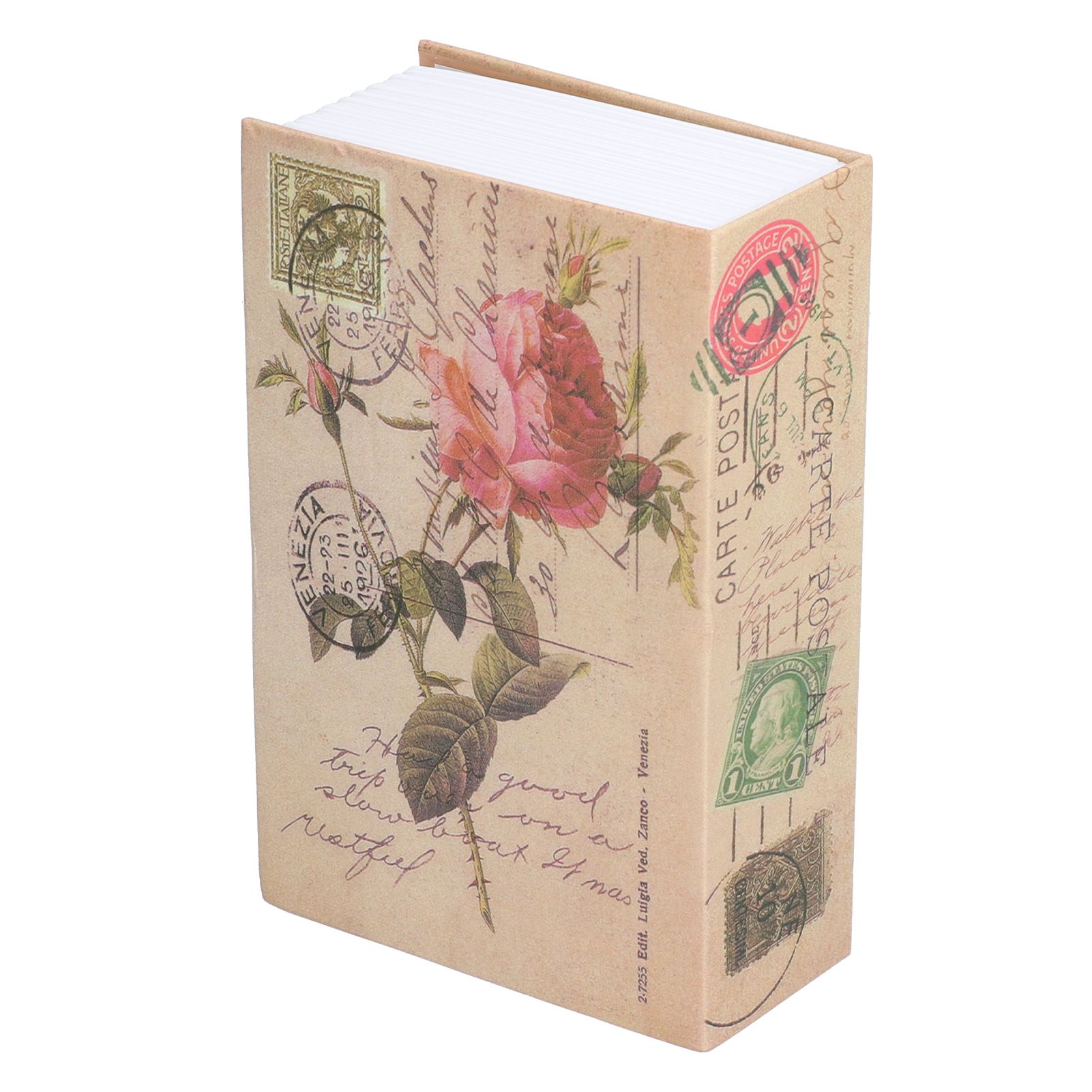 Mini Money Box with Stianless Steel Liner Simulation Book Shaped Safe Case Box view 7