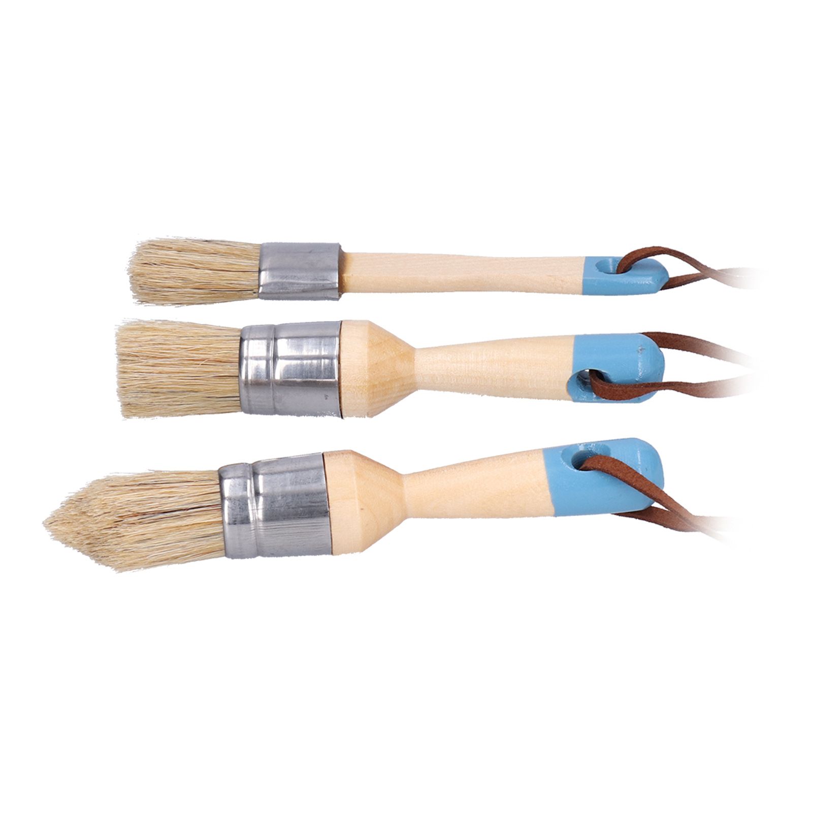 3PCS Paint Brush with Wooden Handle for Furniture Wall Painting Projects DIY view 3