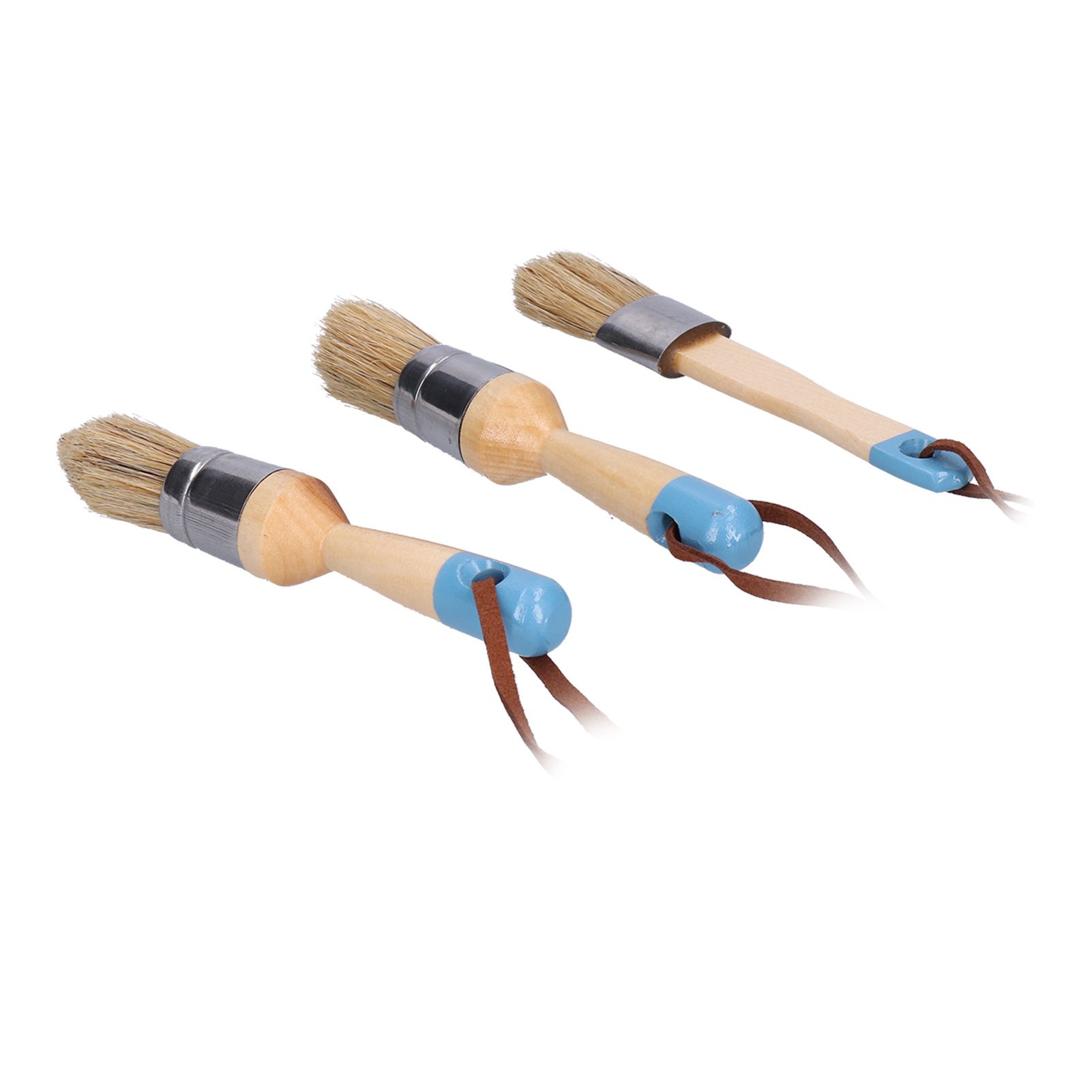 3PCS Paint Brush with Wooden Handle for Furniture Wall Painting Projects DIY view 4
