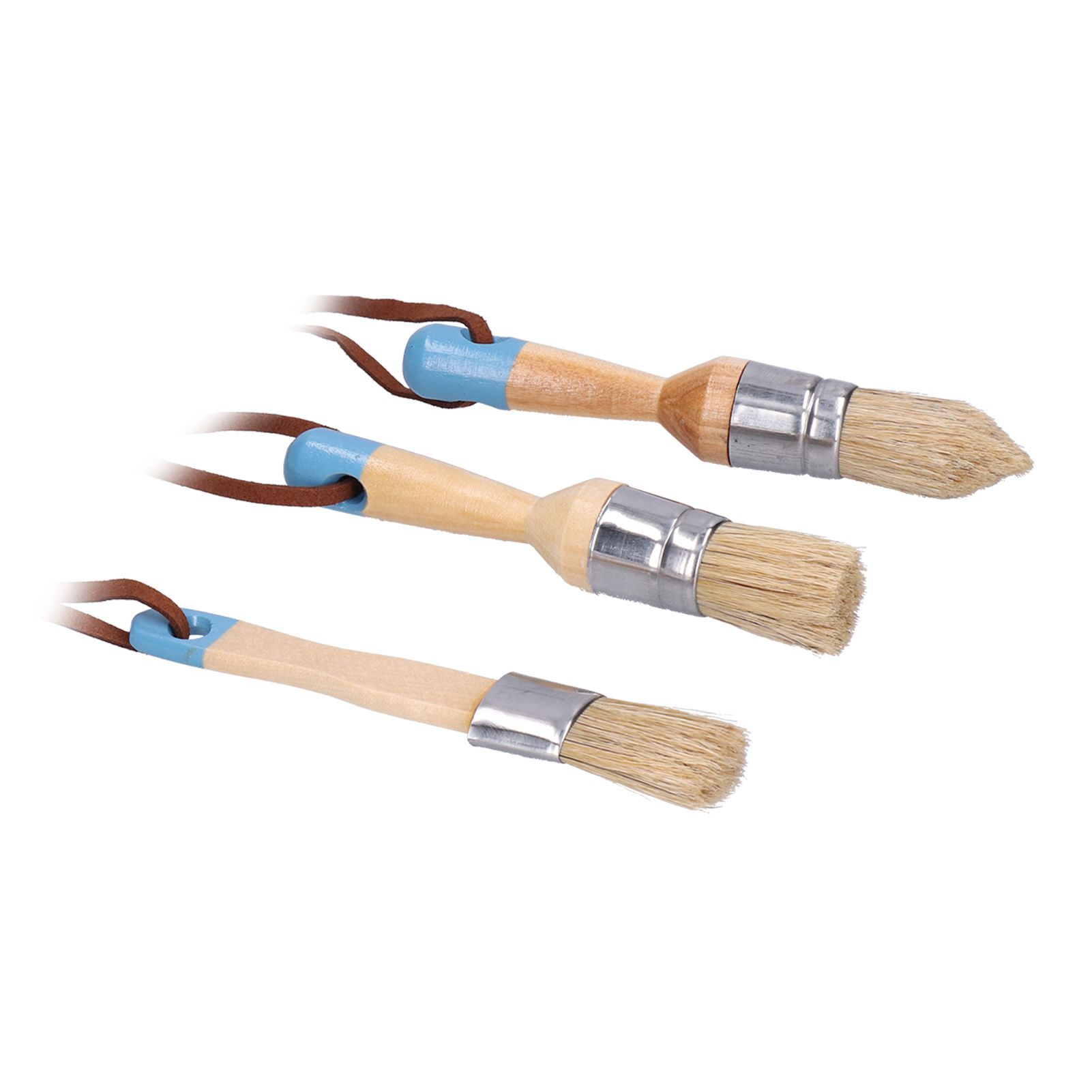 3PCS Paint Brush with Wooden Handle for Furniture Wall Painting Projects DIY view 5