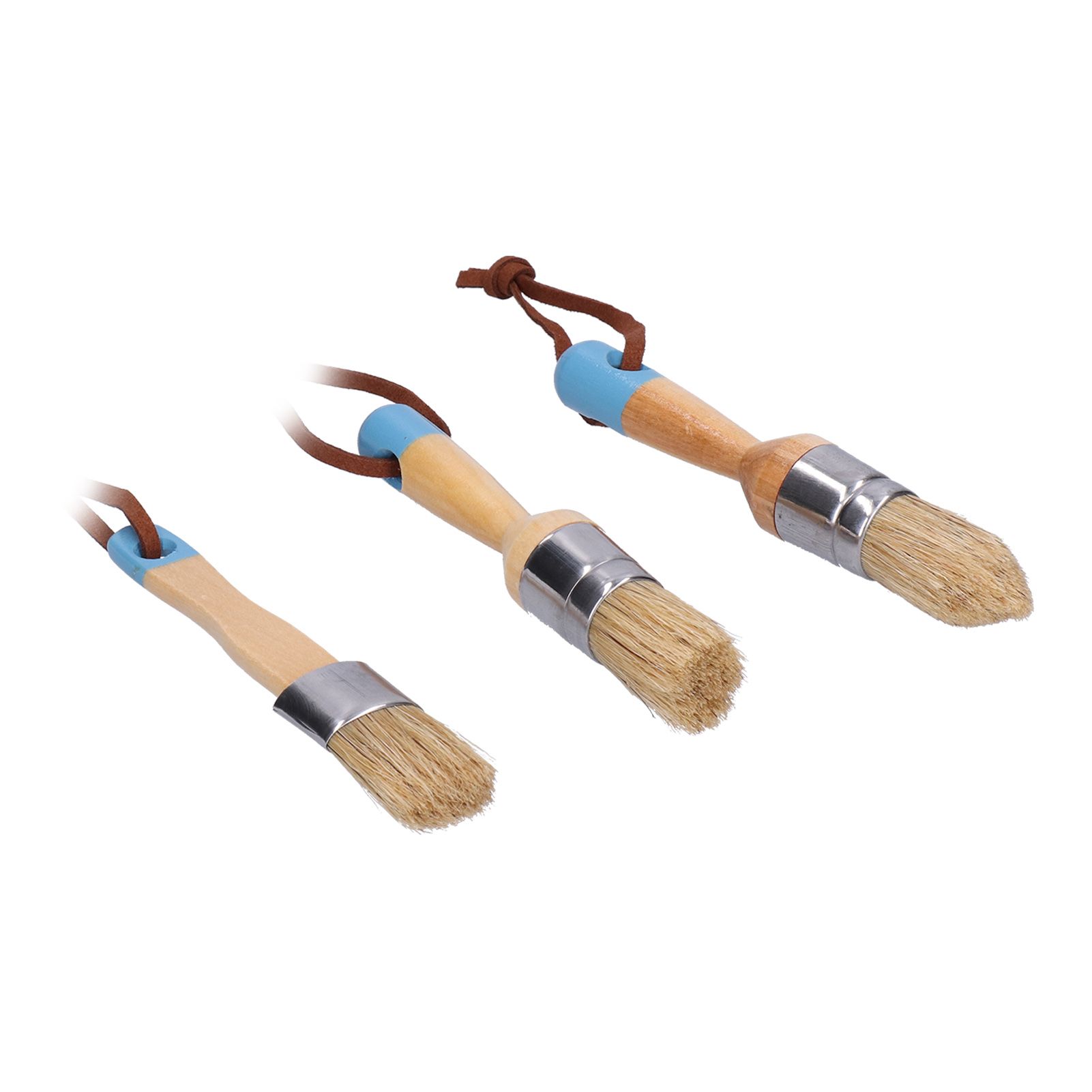 3PCS Paint Brush with Wooden Handle for Furniture Wall Painting Projects DIY view 6