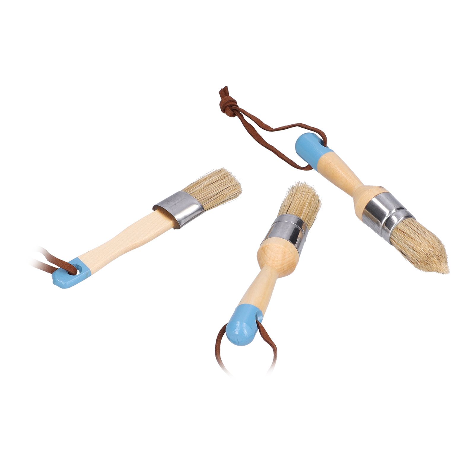 3PCS Paint Brush with Wooden Handle for Furniture Wall Painting Projects DIY view 9