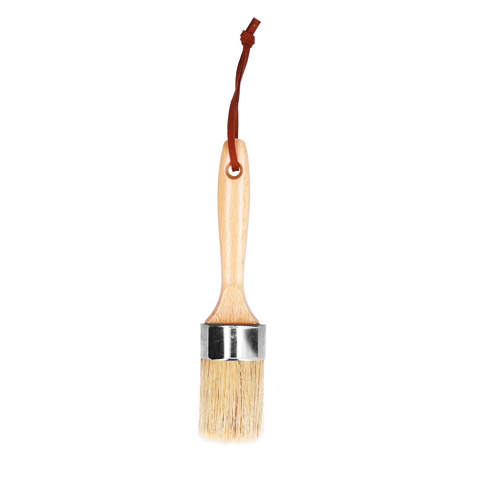 Oval Bristle Paint Brush Round Brush Furniture Paint Brush Scrubbing Brush view 2