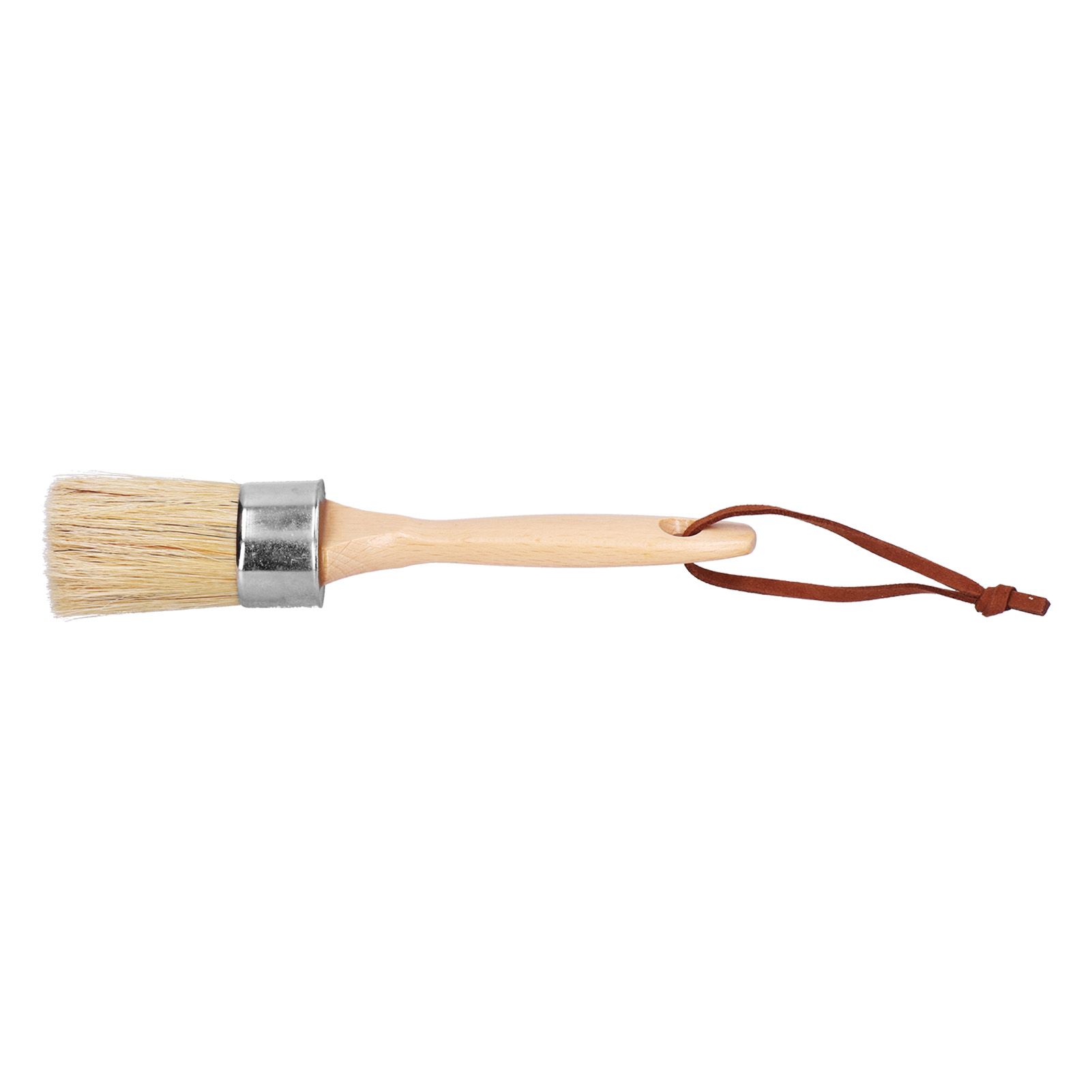 Oval Bristle Paint Brush Round Brush Furniture Paint Brush Scrubbing Brush view 5