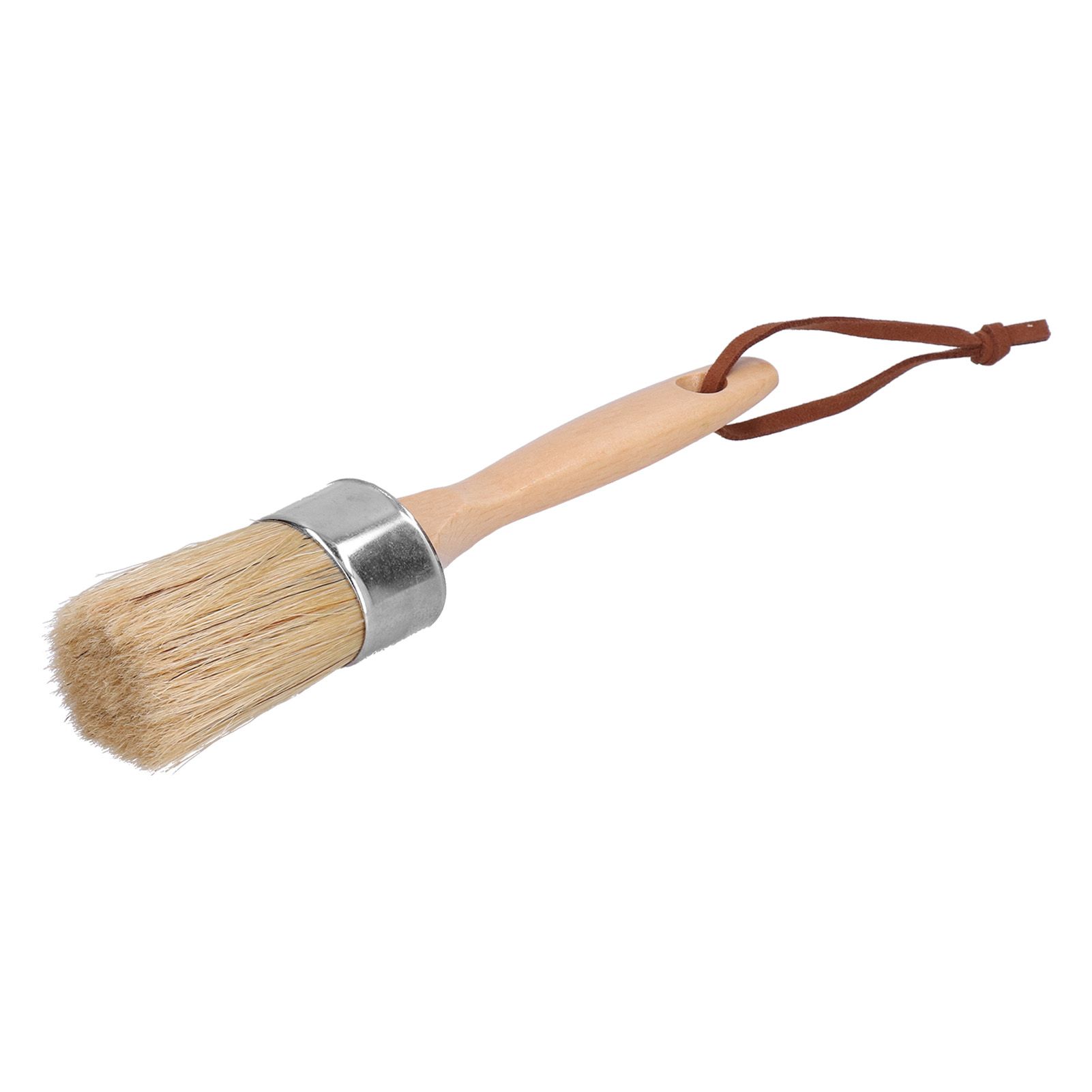 Oval Bristle Paint Brush Round Brush Furniture Paint Brush Scrubbing Brush view 7