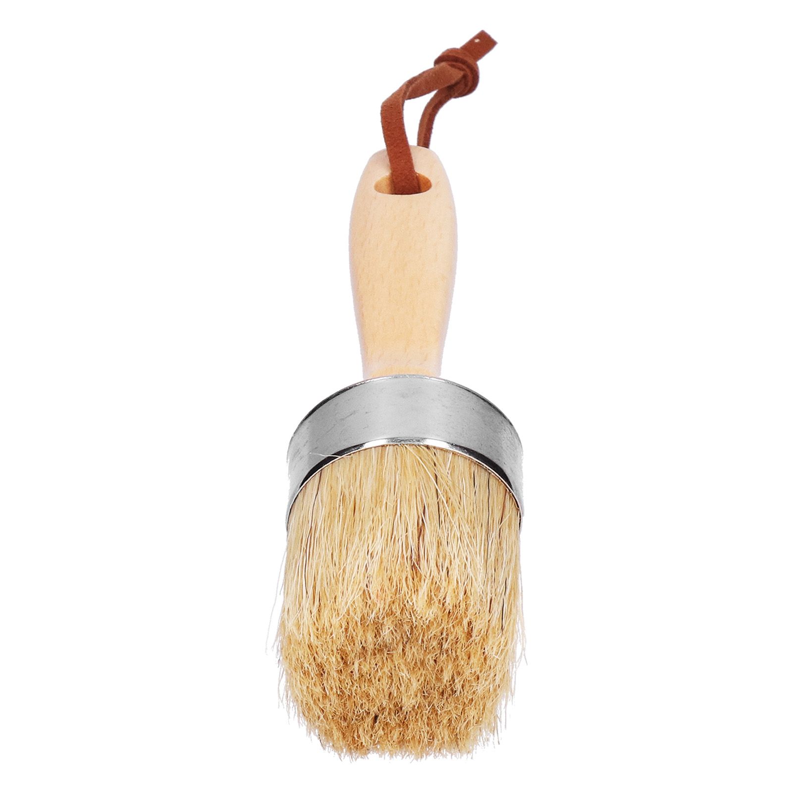 Oval Bristle Paint Brush Round Brush Furniture Paint Brush Scrubbing Brush view 8