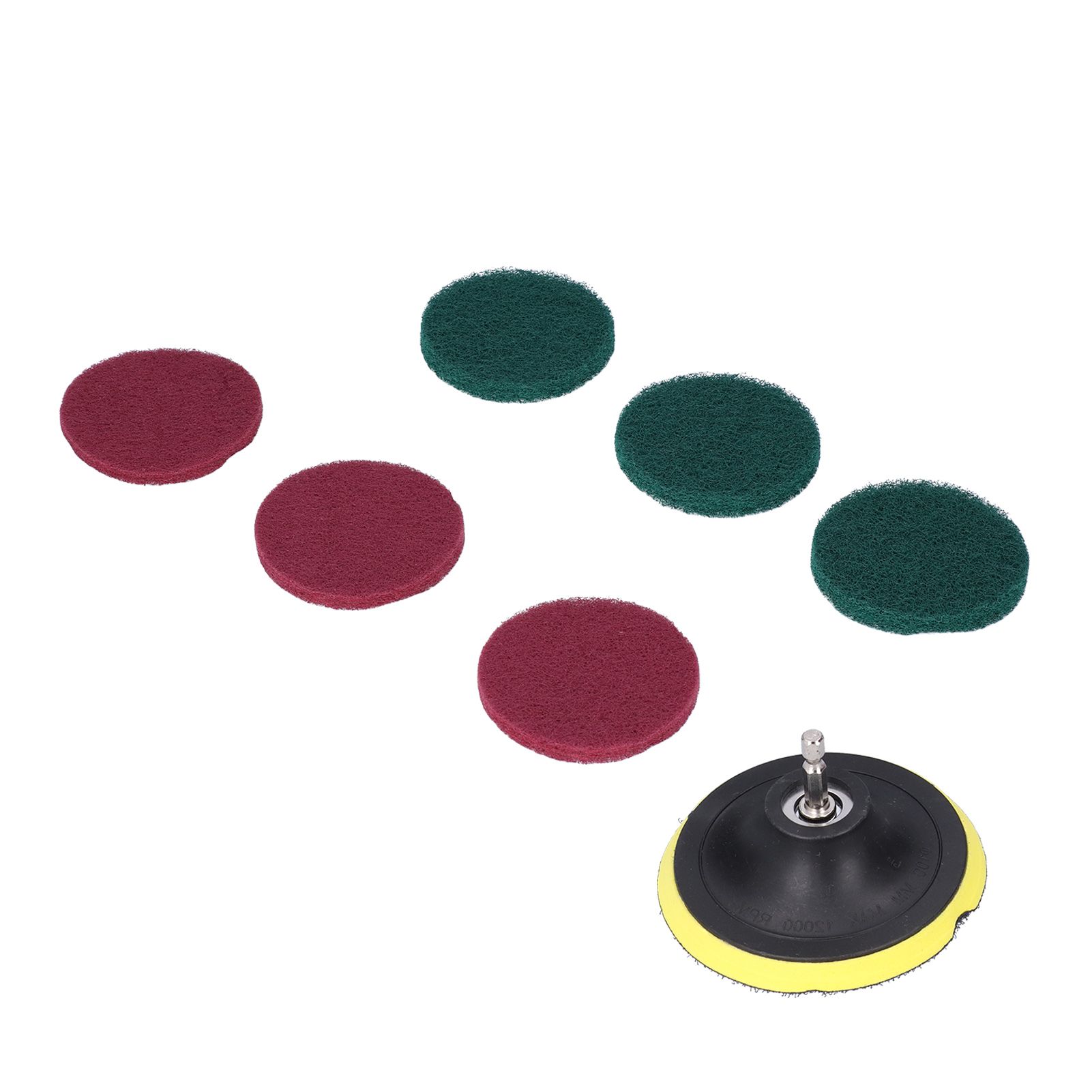 4in Scouring Pad SelfAdhesive Polishing Disc Polishing Sheet for Home Wood view 7