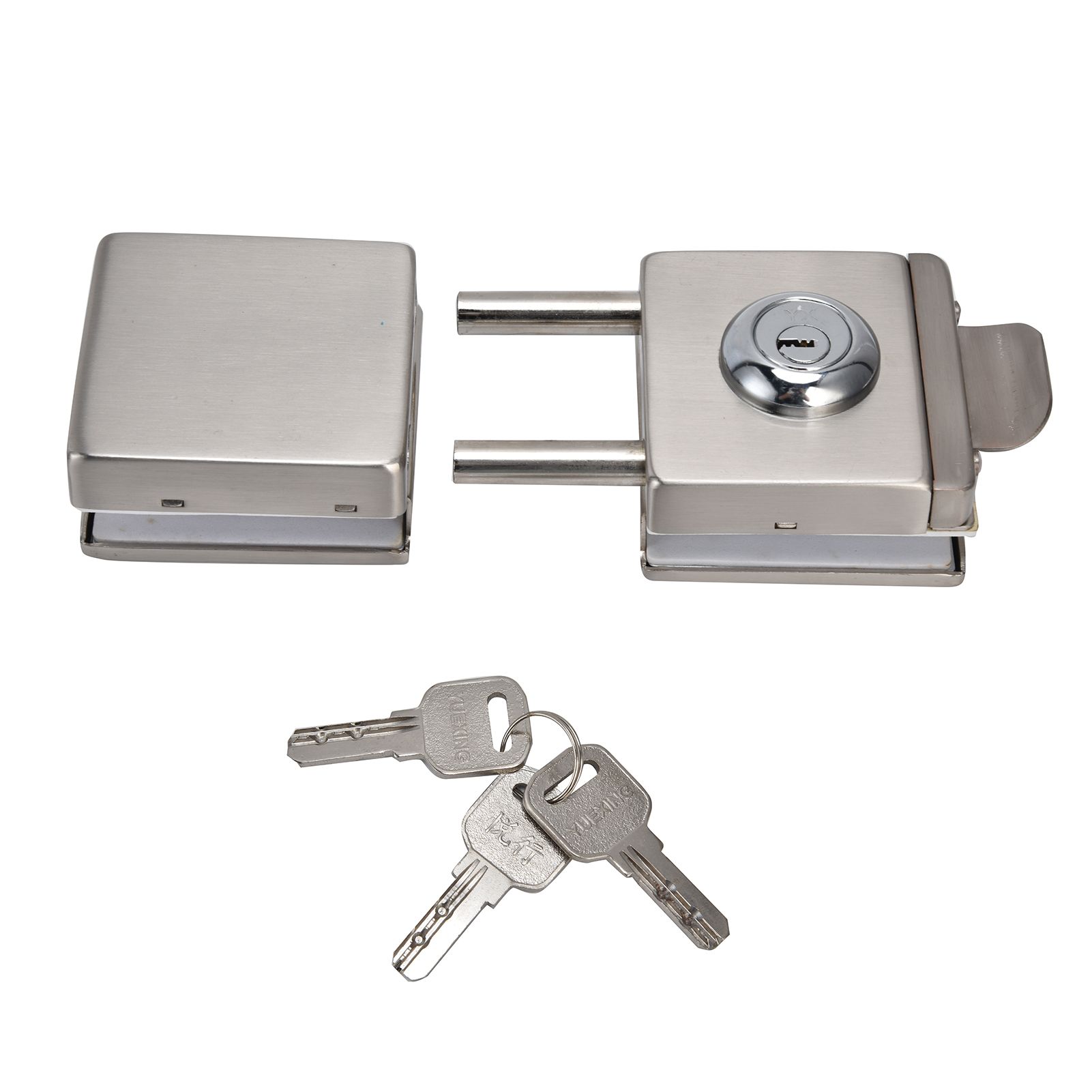 1012mm Glass Door Lock HighStrength Stainless Steel Safety Door Lock with 3 view 3