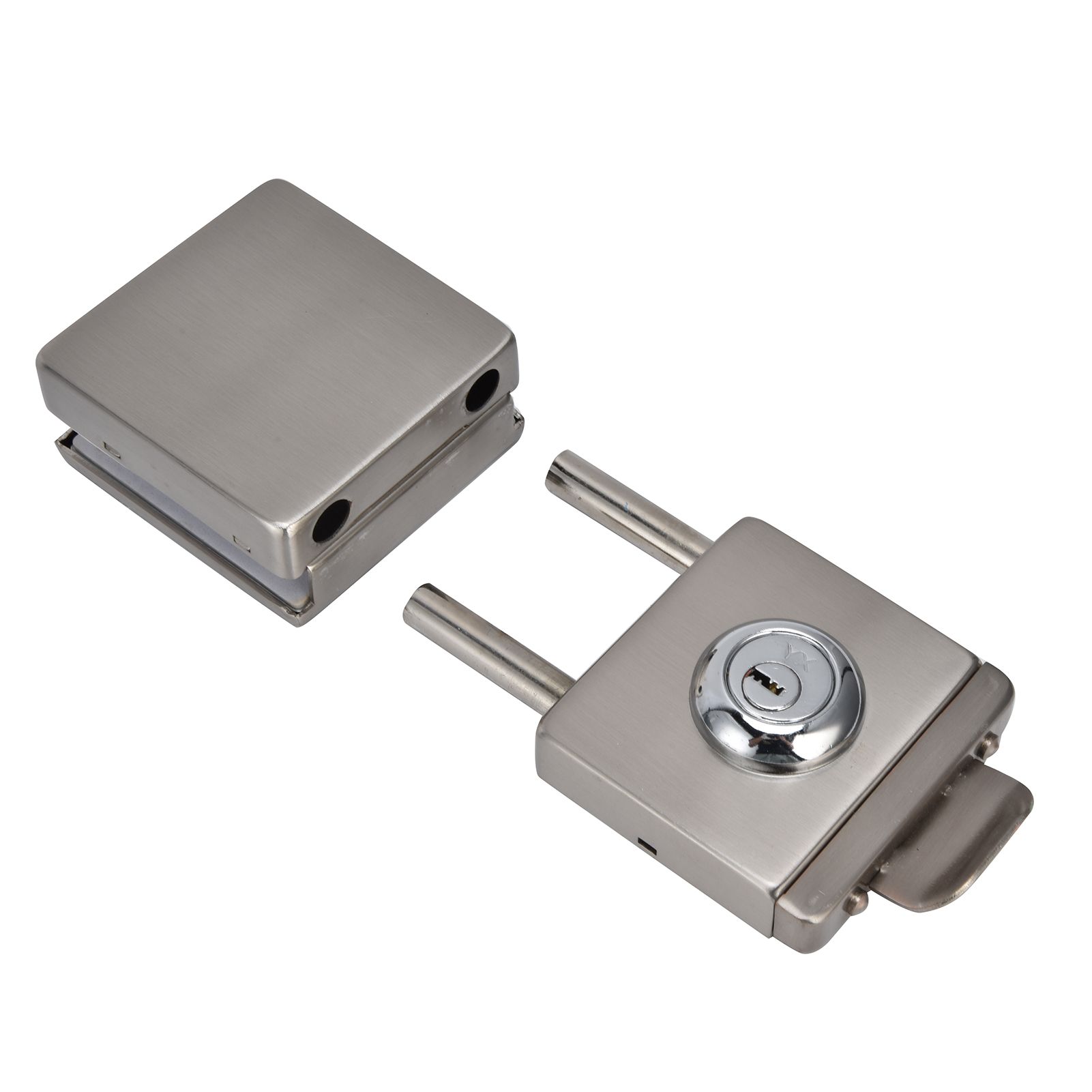 1012mm Glass Door Lock HighStrength Stainless Steel Safety Door Lock with 3 view 4