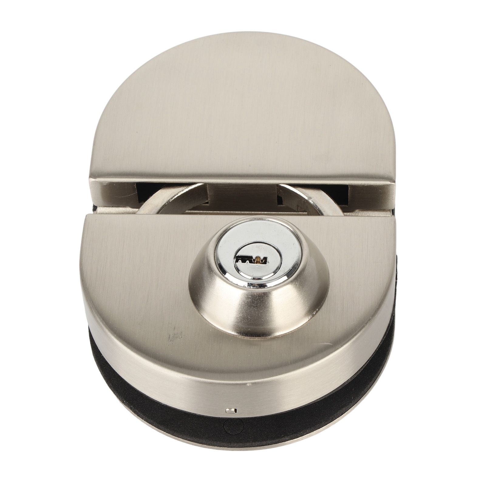 10‑12mm Thickness Glass Door Stainless Steel Lock Push Sliding Gate Lock with view 6