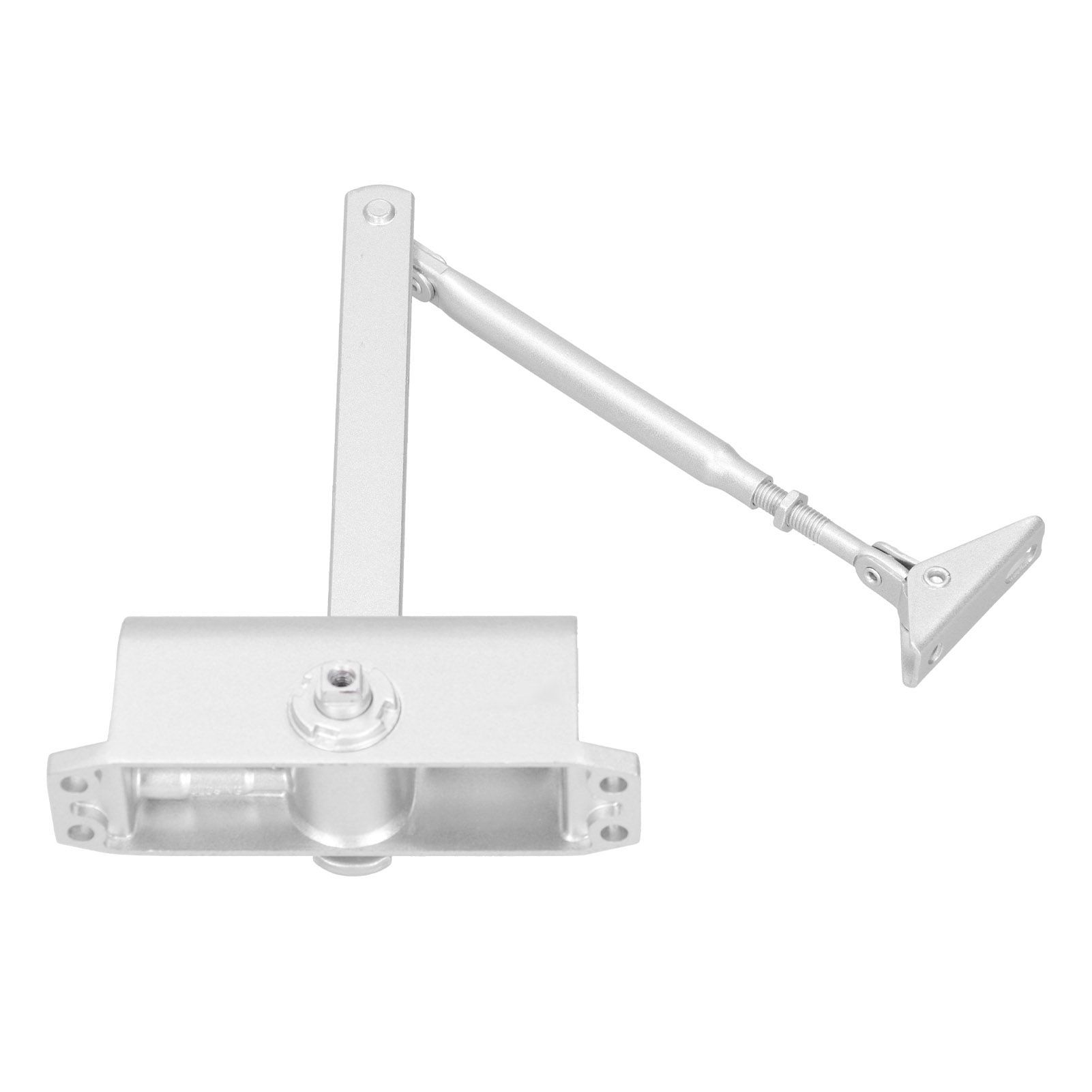 Adjustable Fireproof Door Closer 180‑Degree Spring Hydraulic Buffer Automatic view 3
