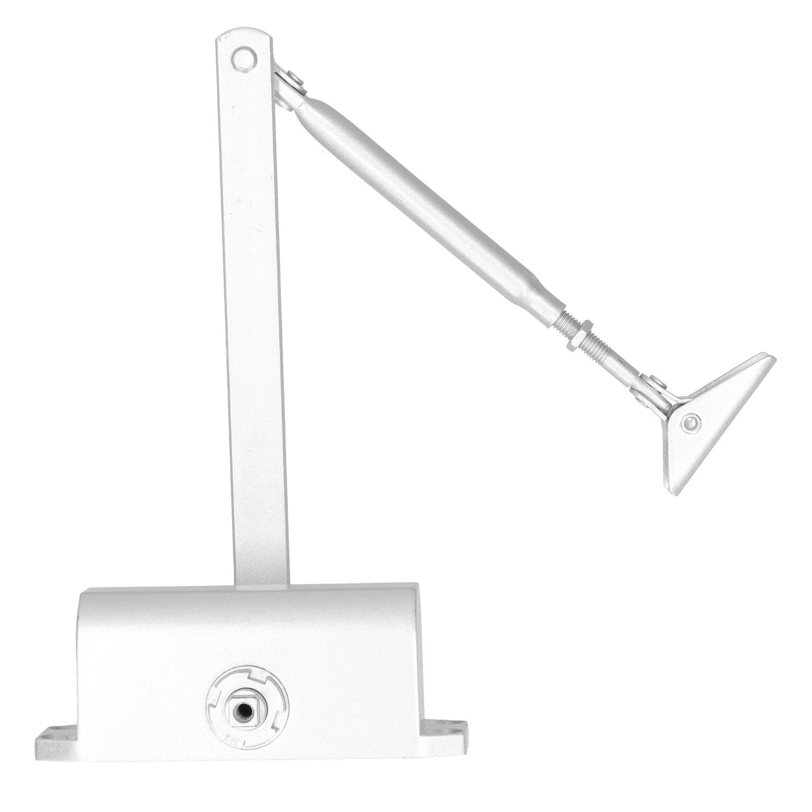Adjustable Fireproof Door Closer 180‑Degree Spring Hydraulic Buffer Automatic view 5
