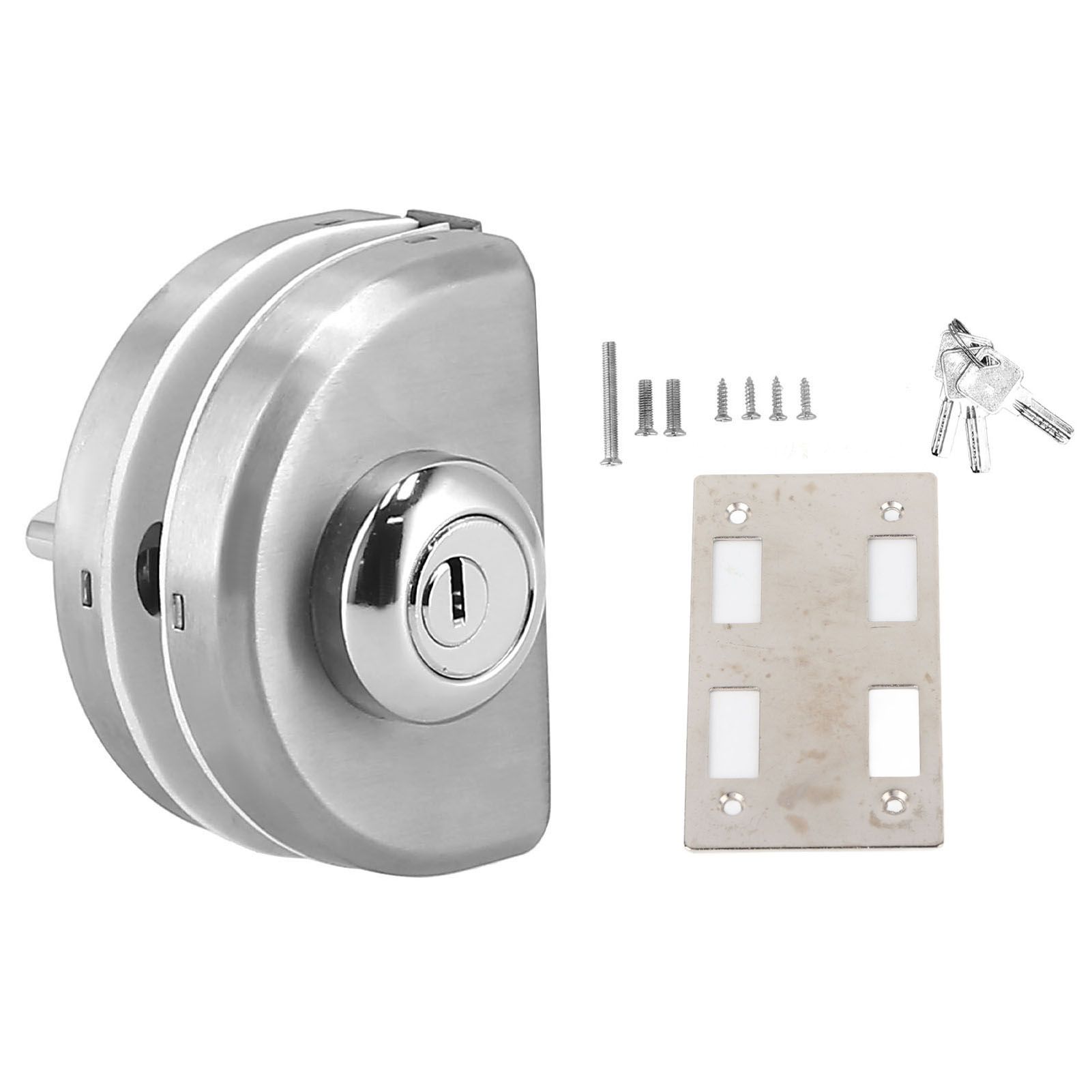 1012mm Thickness Glass Door Lock Push Sliding AntiTheft Security Lock with 3 view 2