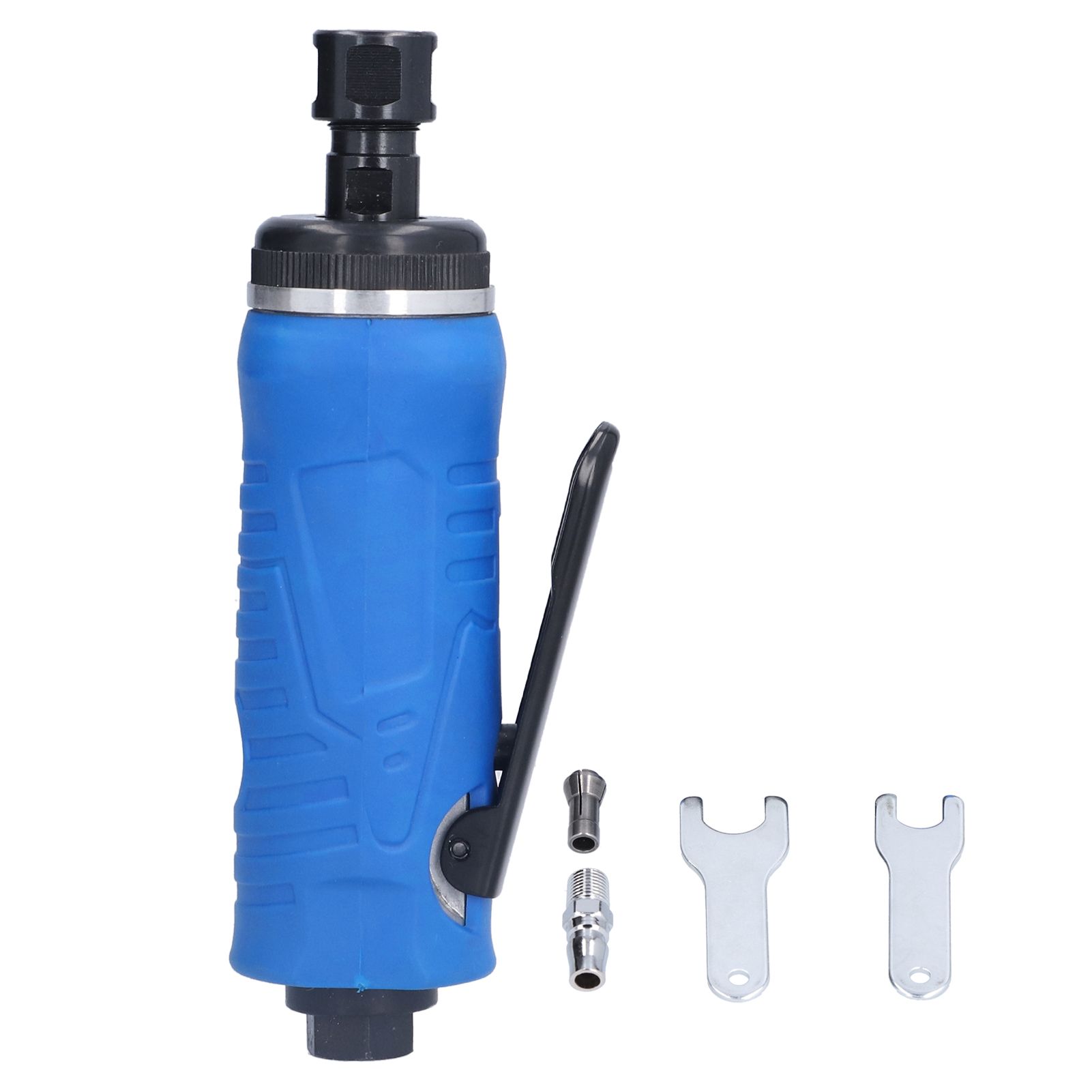 Pneumatic Grinder Direct Grinding Zinc Alloy RightAngle Type Shock Absorbing view 2