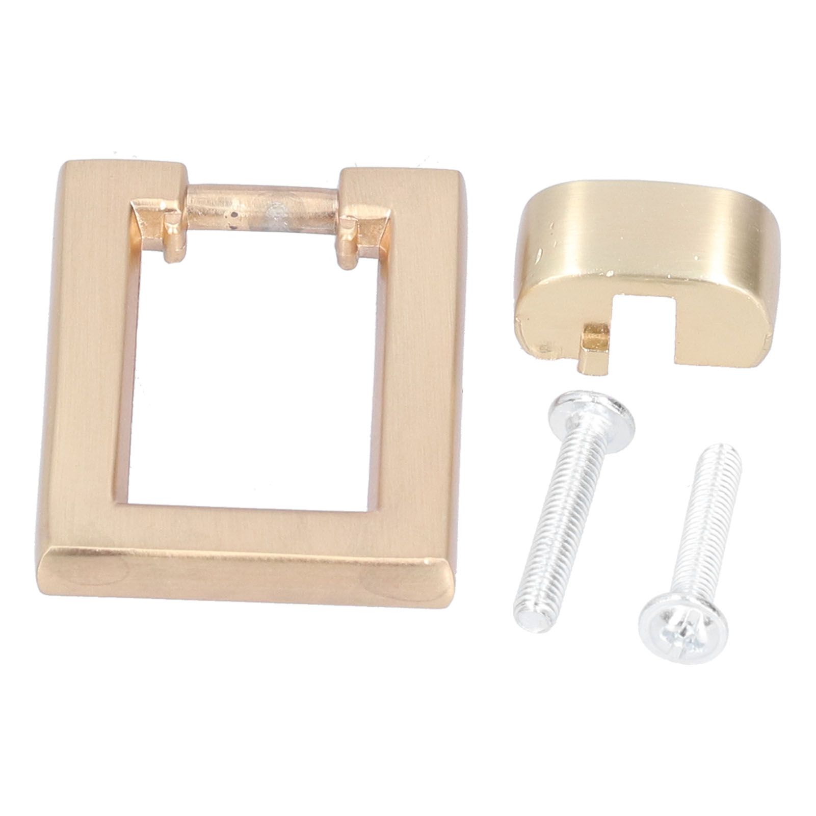 Modern Door Handle Brushed Golden Cabinet Pull Hardware Accessory for view 6