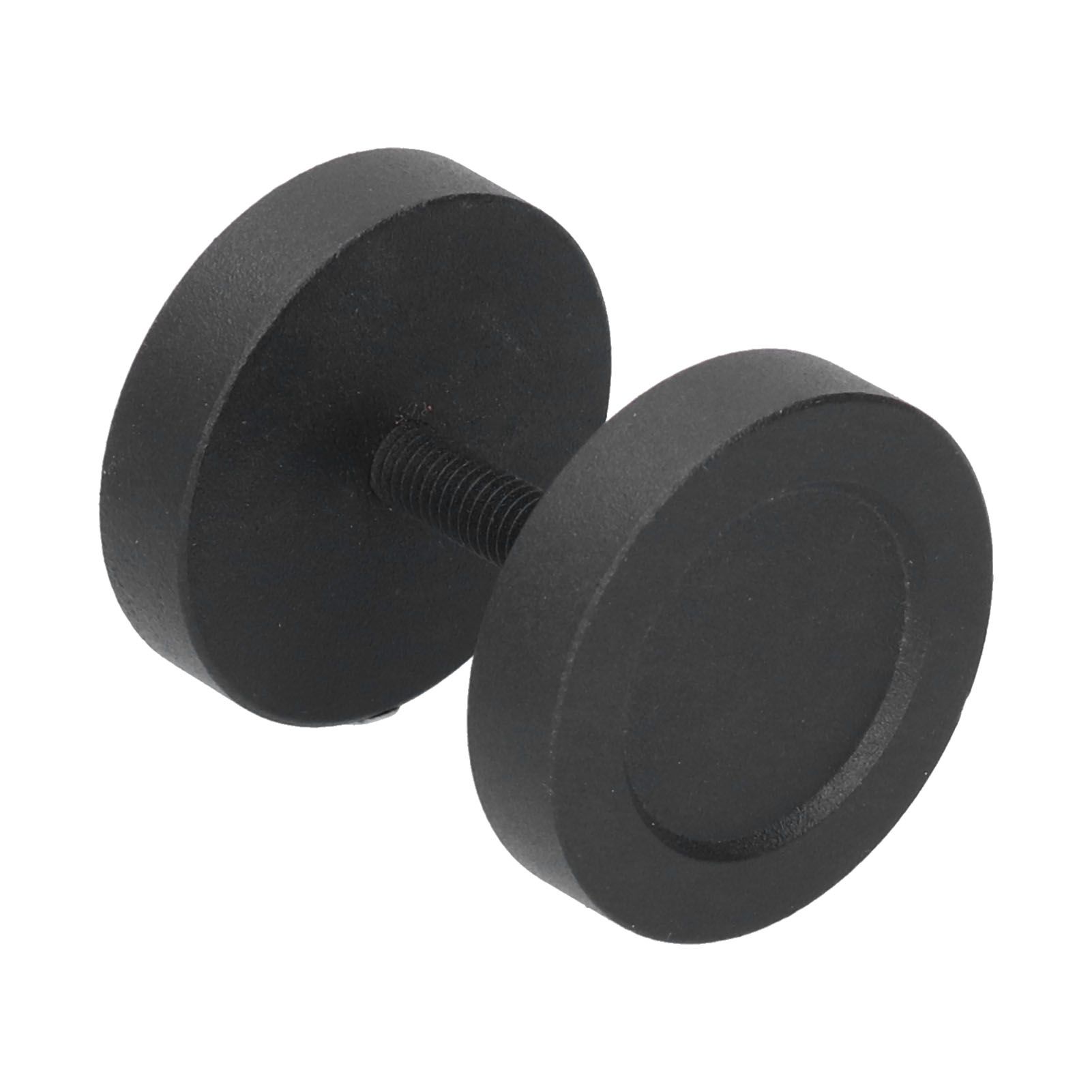 Barn Door Handle Carbon Steel Round Sliding Door Knob for Garages Cabinet