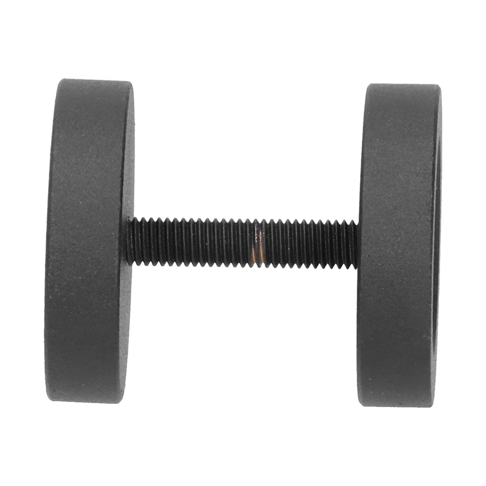 Barn Door Handle Carbon Steel Round Sliding Door Knob for Garages Cabinet view 3