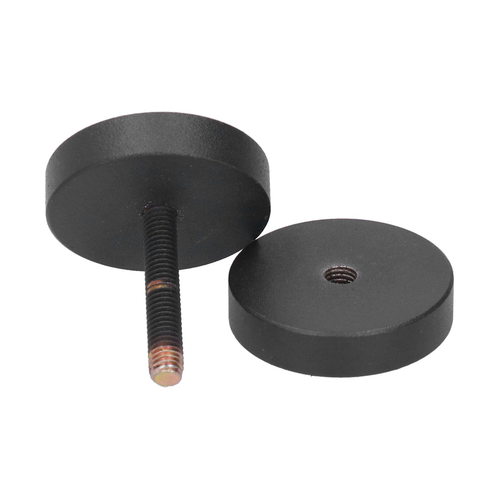 Barn Door Handle Carbon Steel Round Sliding Door Knob for Garages Cabinet view 10